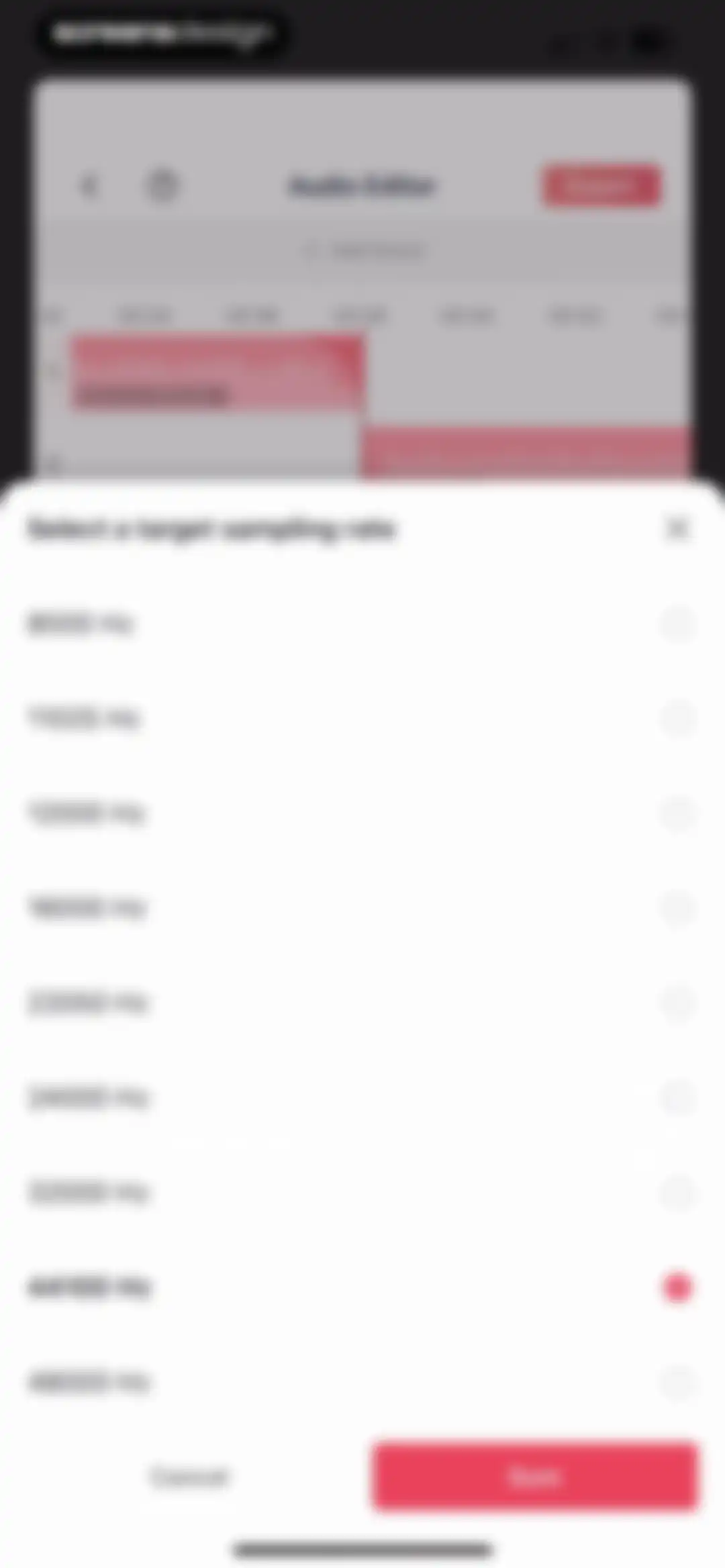 Audio Editor: MP3 Converter screen 41