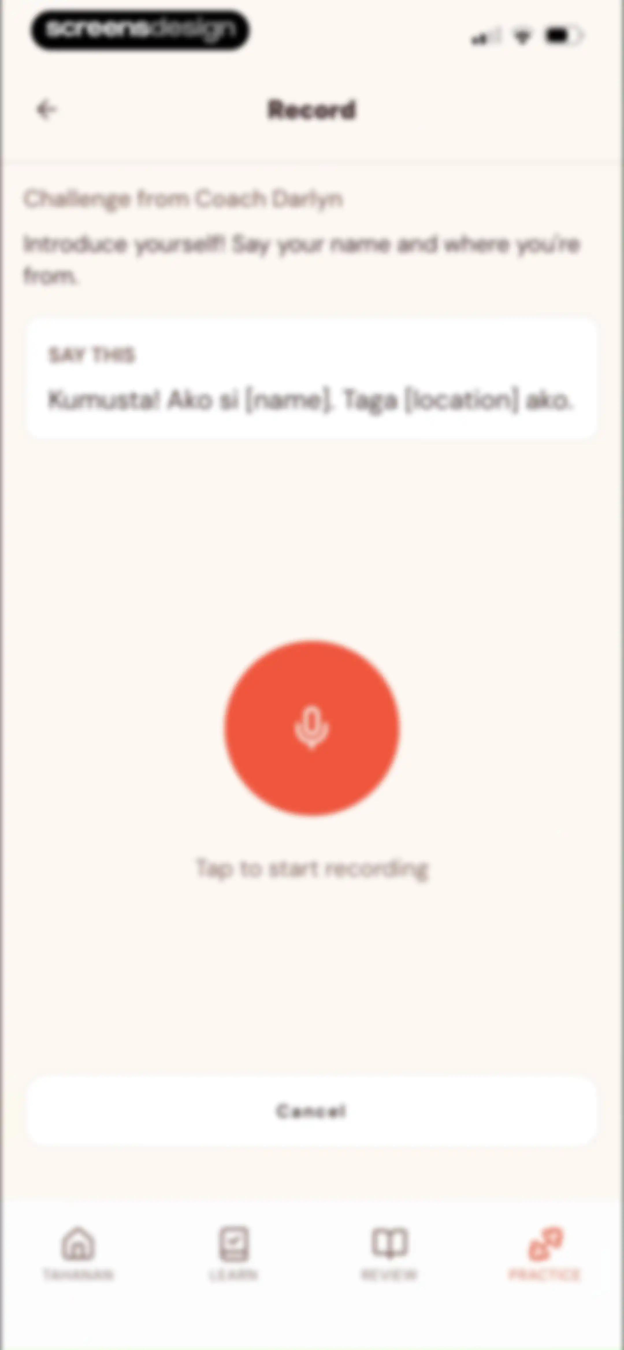 Tahanan: Learn Tagalog screen 115