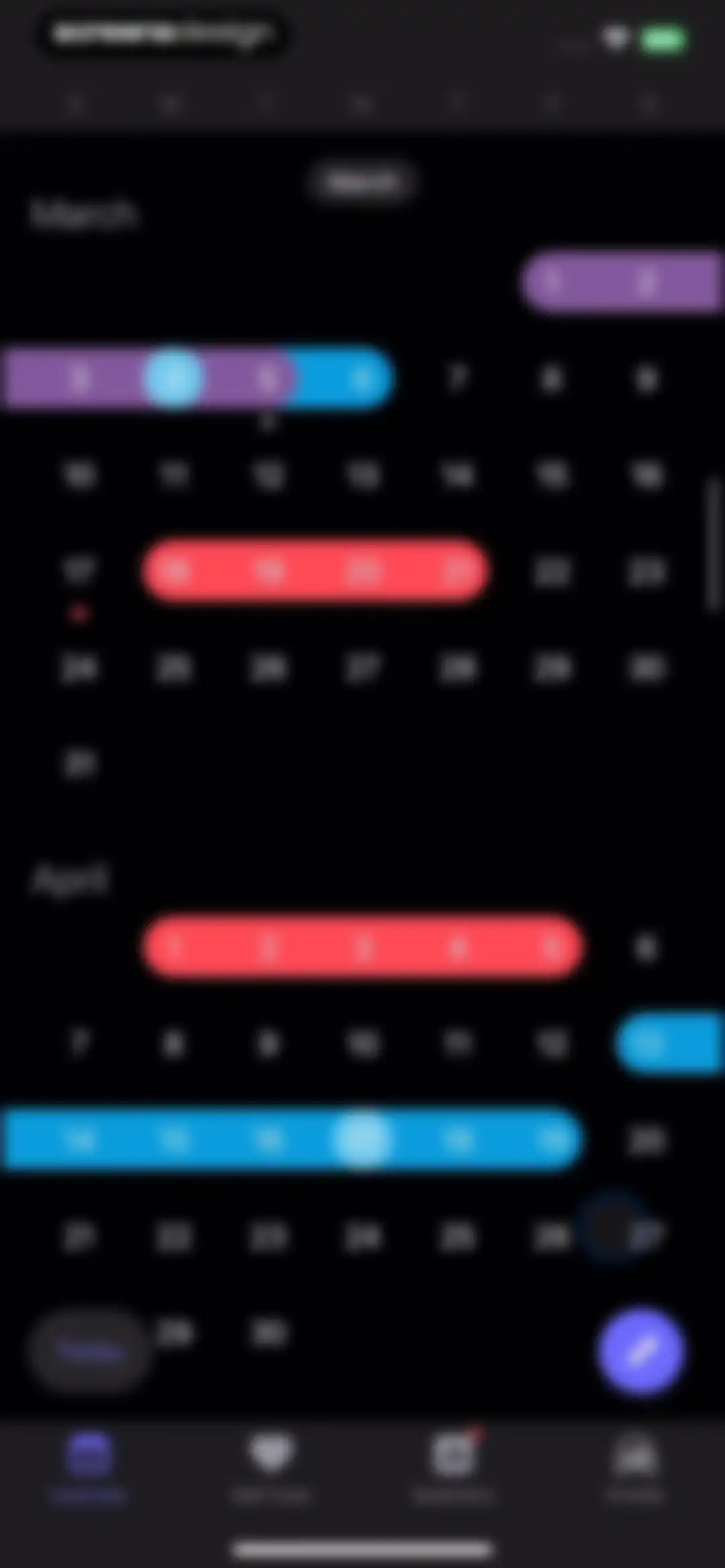 Clover －Period Tracker, Cycle screen 65