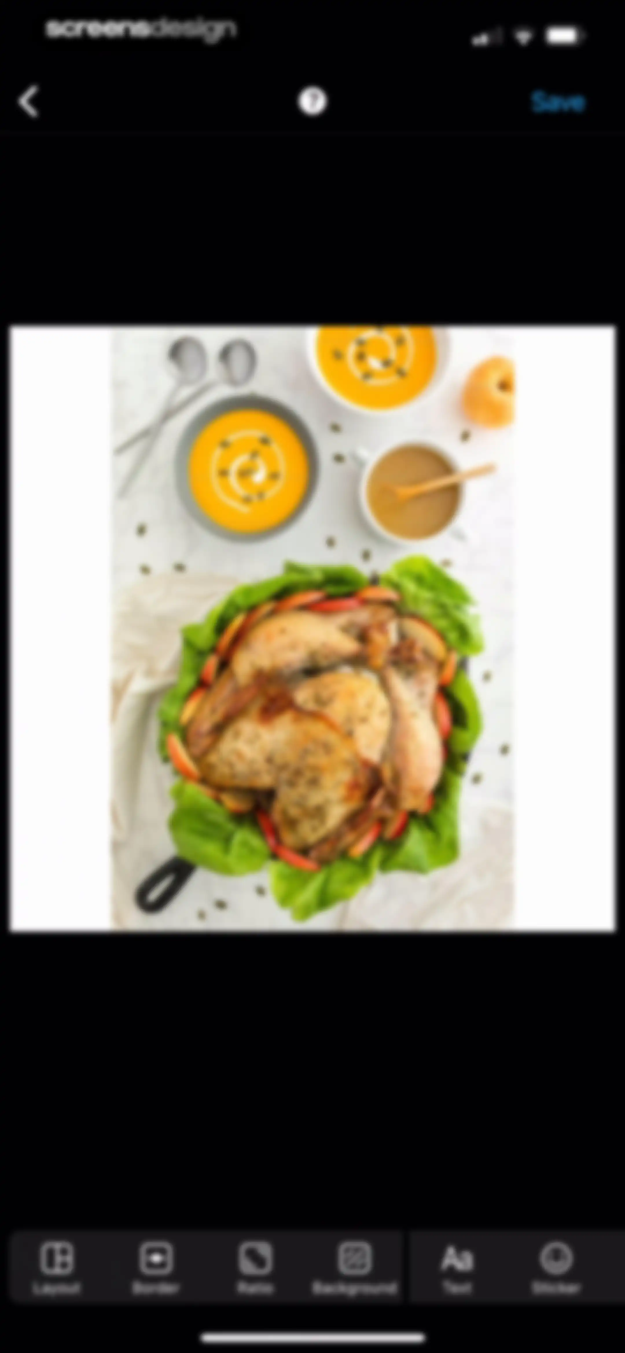 Layout for Instagram: Collage screen 17