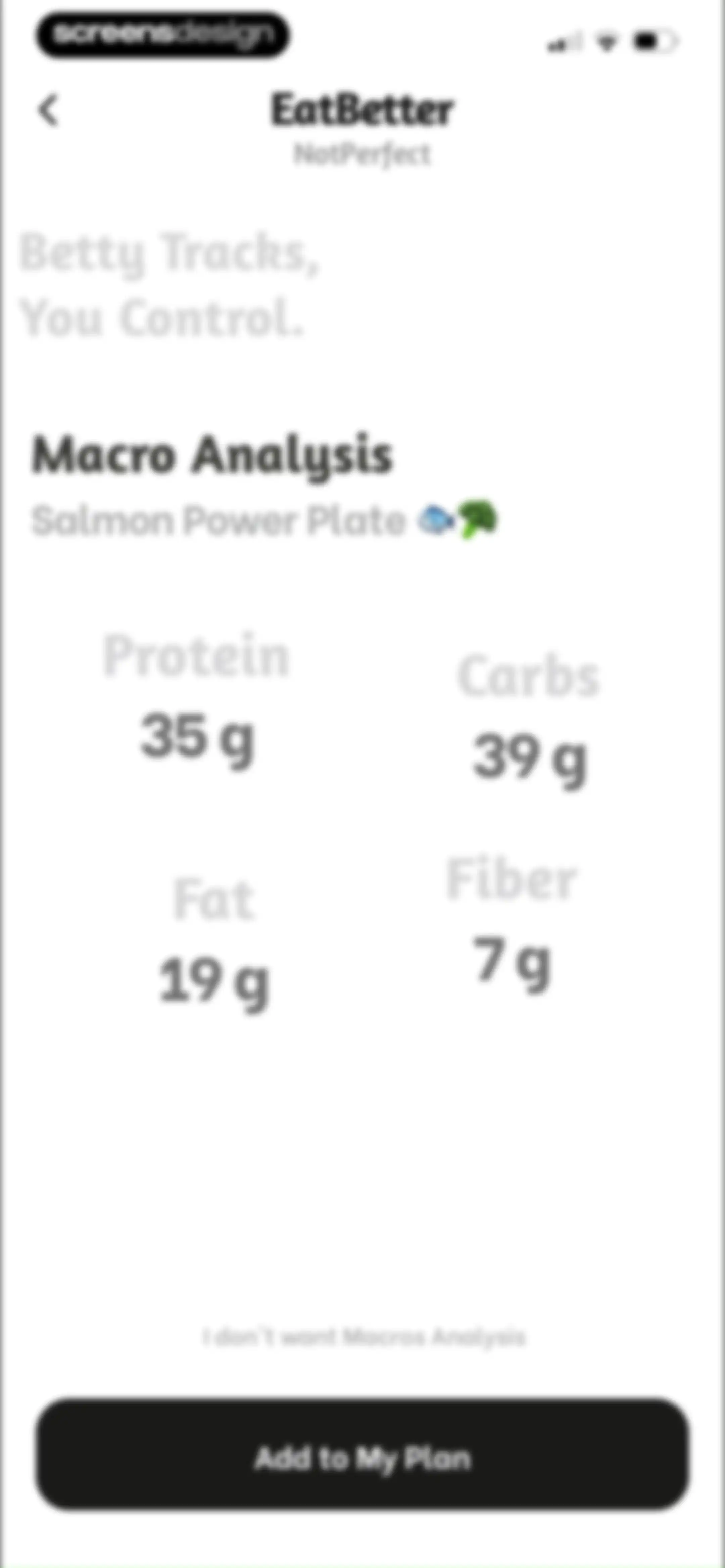EatBetter: AI Food Journal screen 58