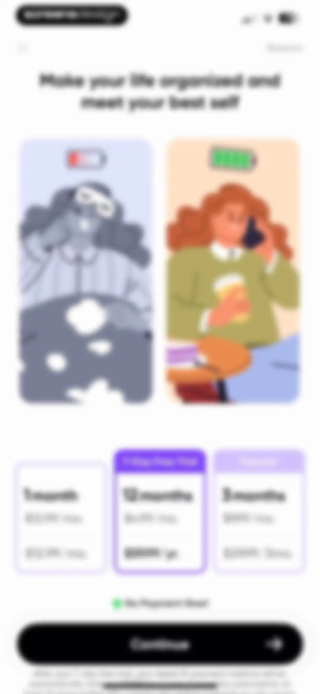 Me+ Lifestyle Routine screen 37