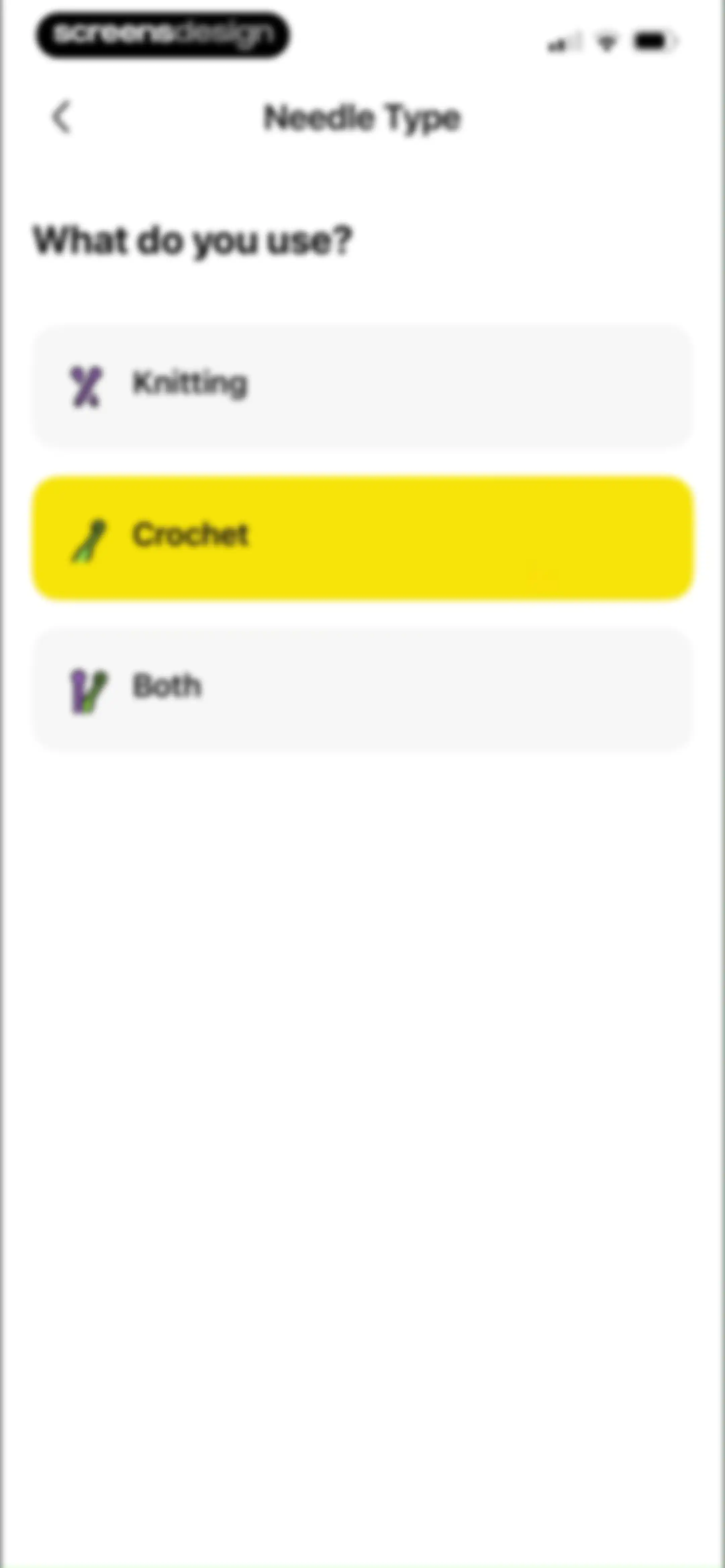 LoopCraft: Crochet & Knitting screen 88