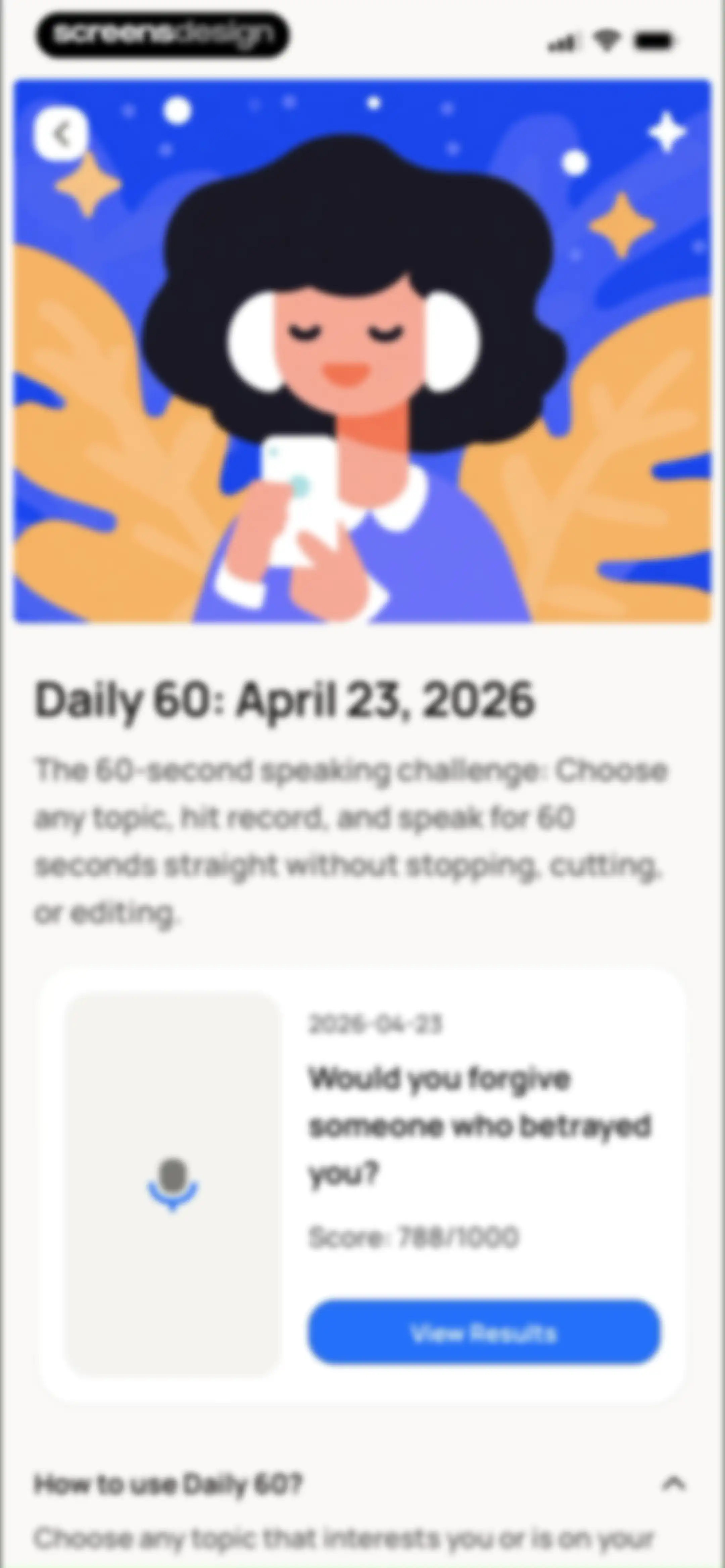 Wellspoken: Articulation Coach screen 81