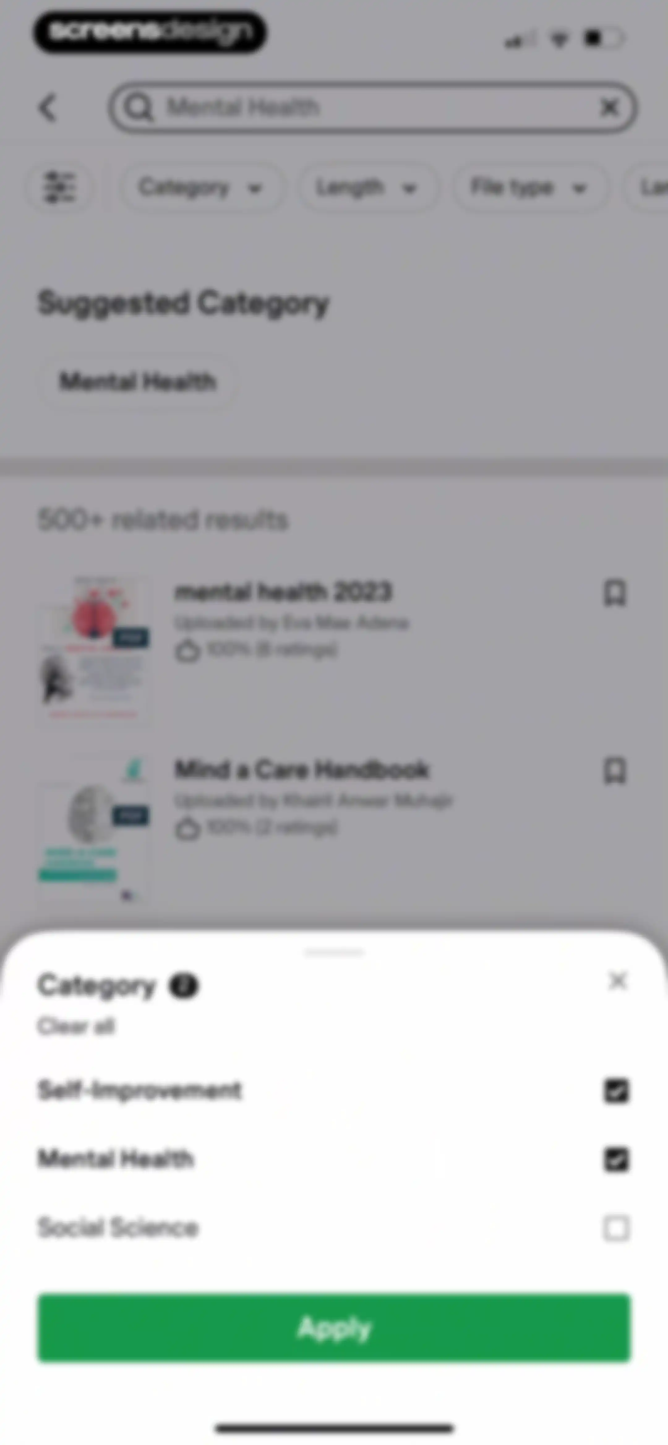Scribd: 170M+ documents screen 44