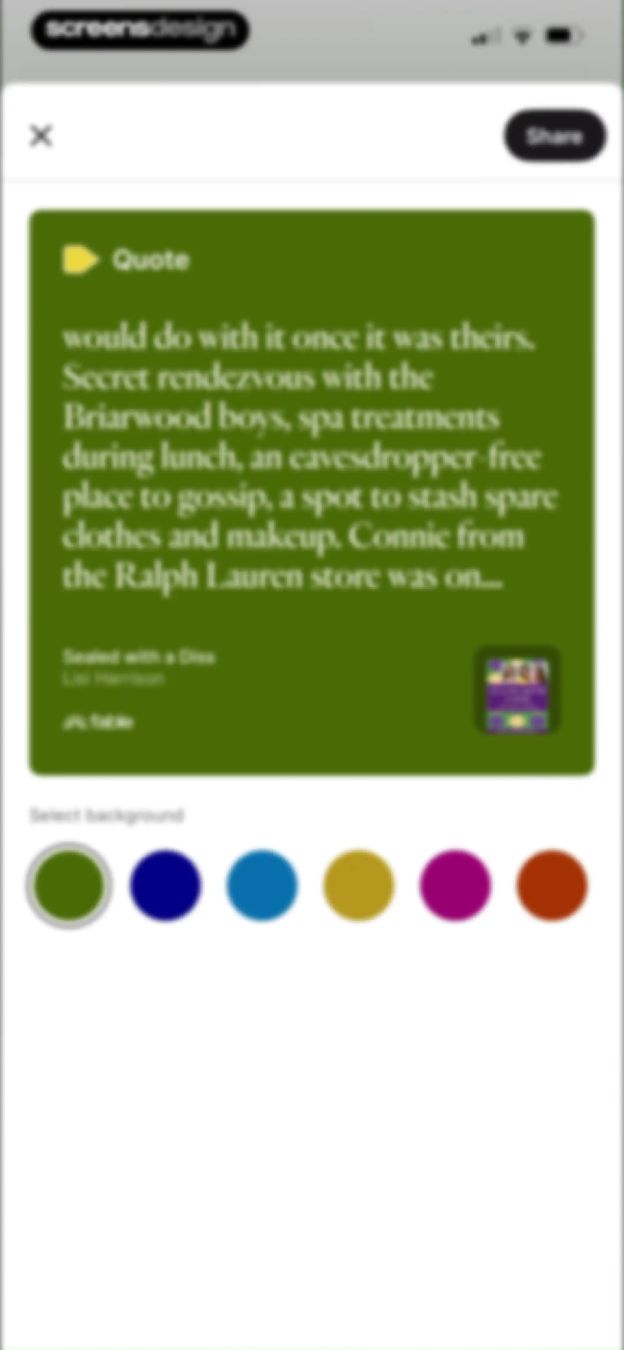 Fable: Track & Discuss Books screen 204