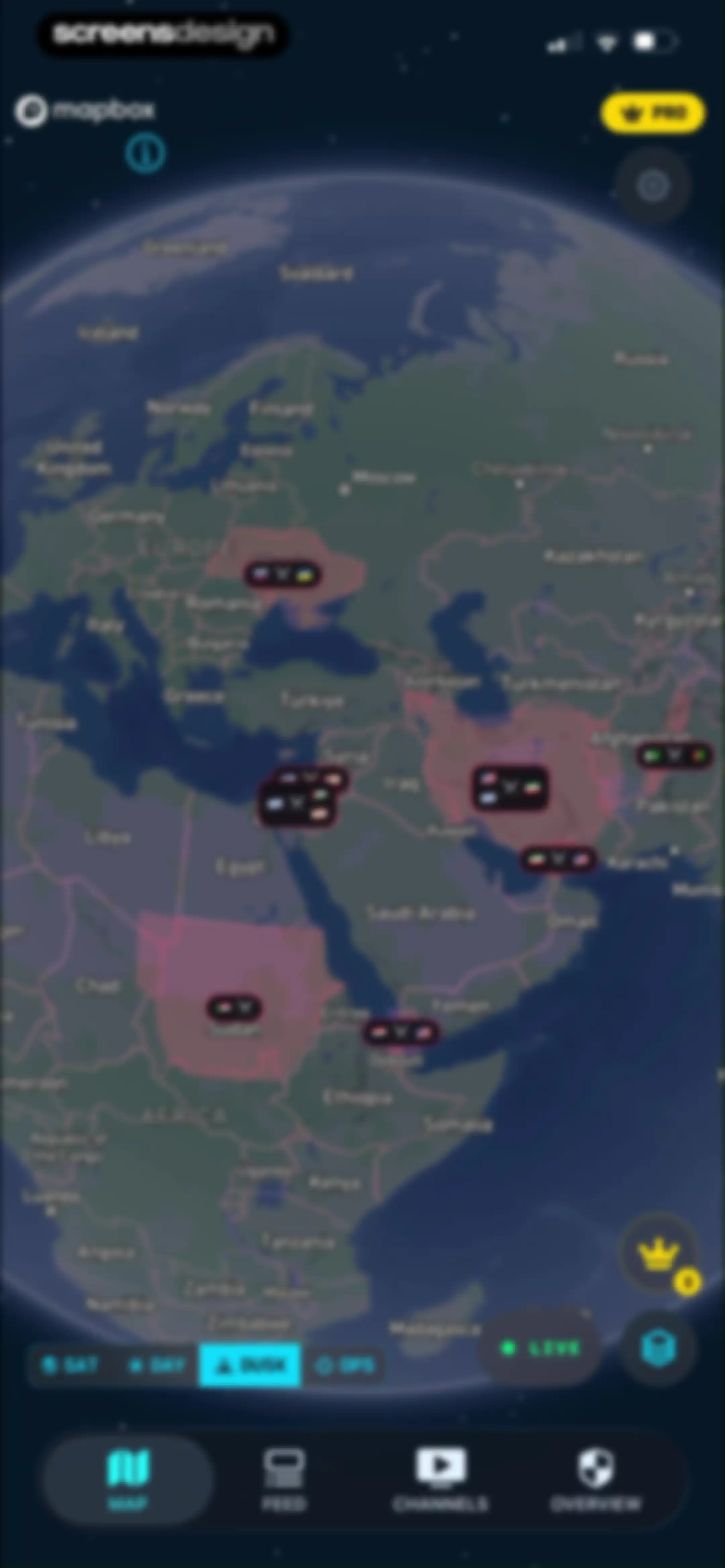 World Monitor Real-Time Intel screen 24
