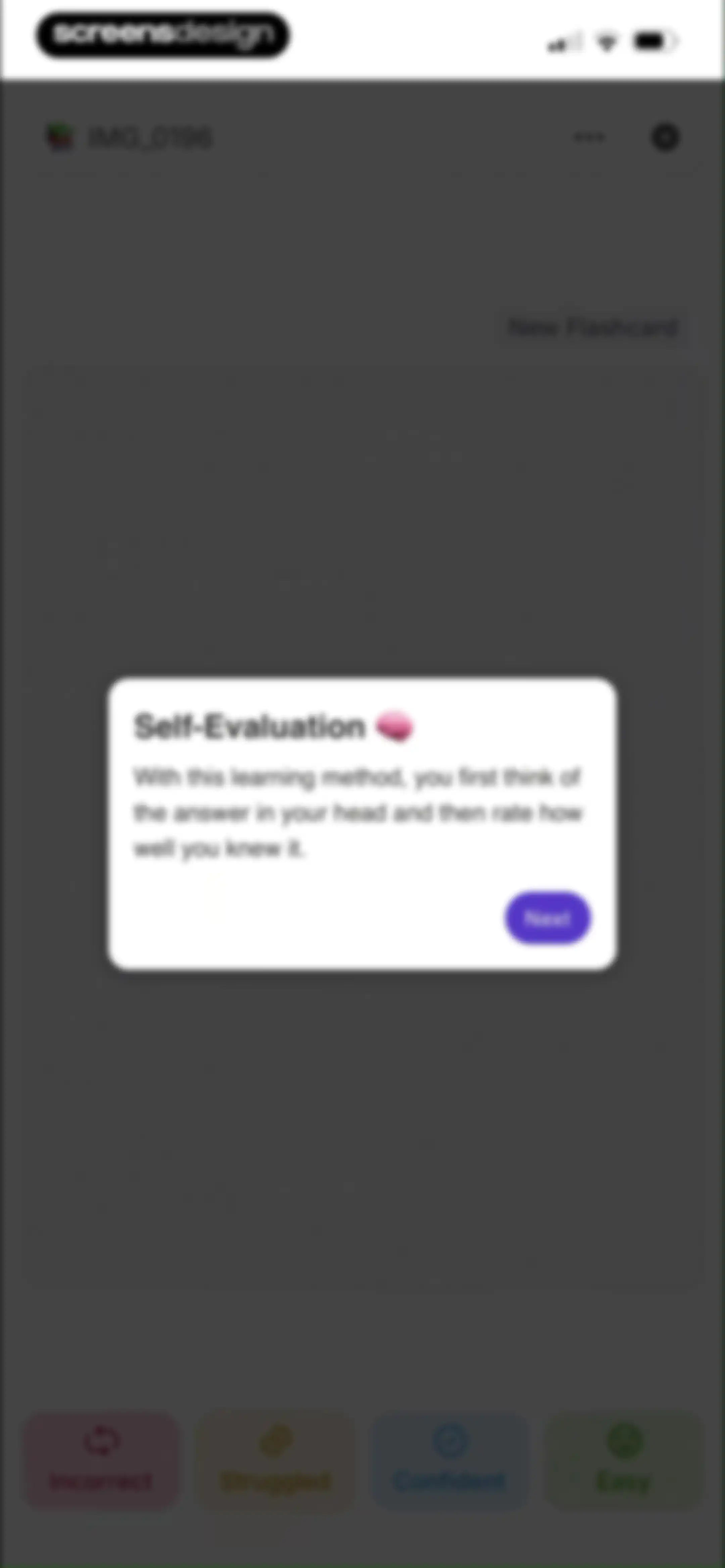 Retain Cards: AI Flashcards screen 102