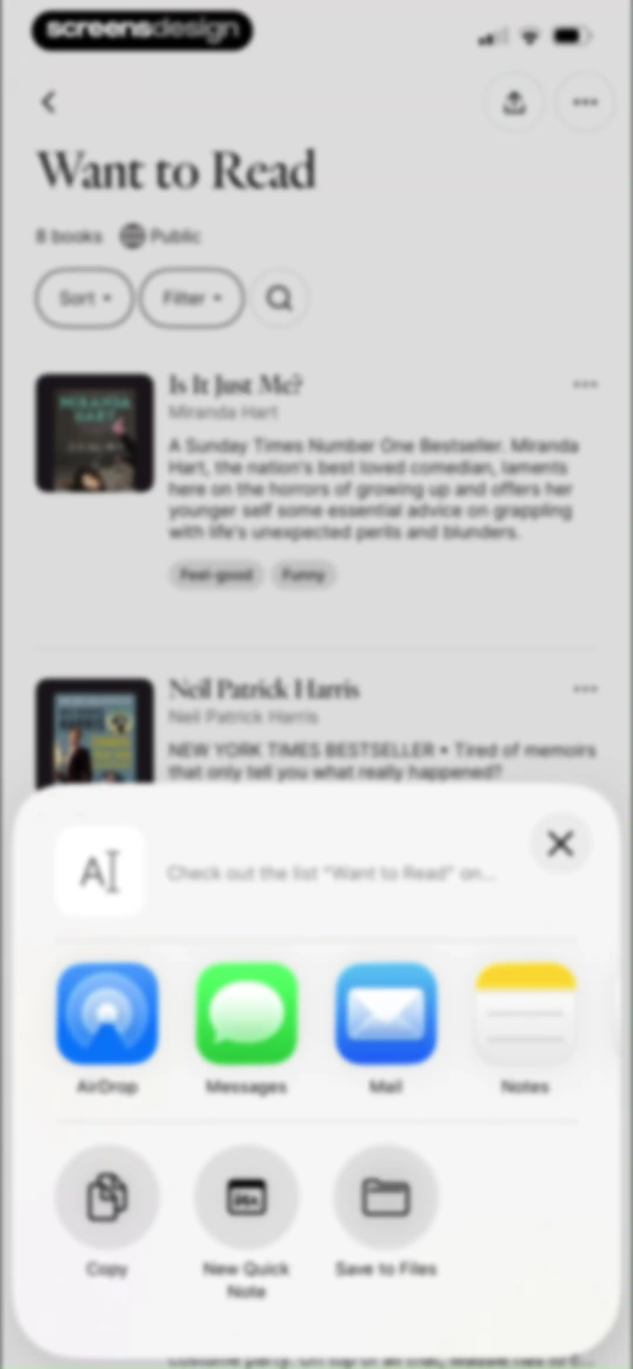 Fable: Track & Discuss Books screen 177