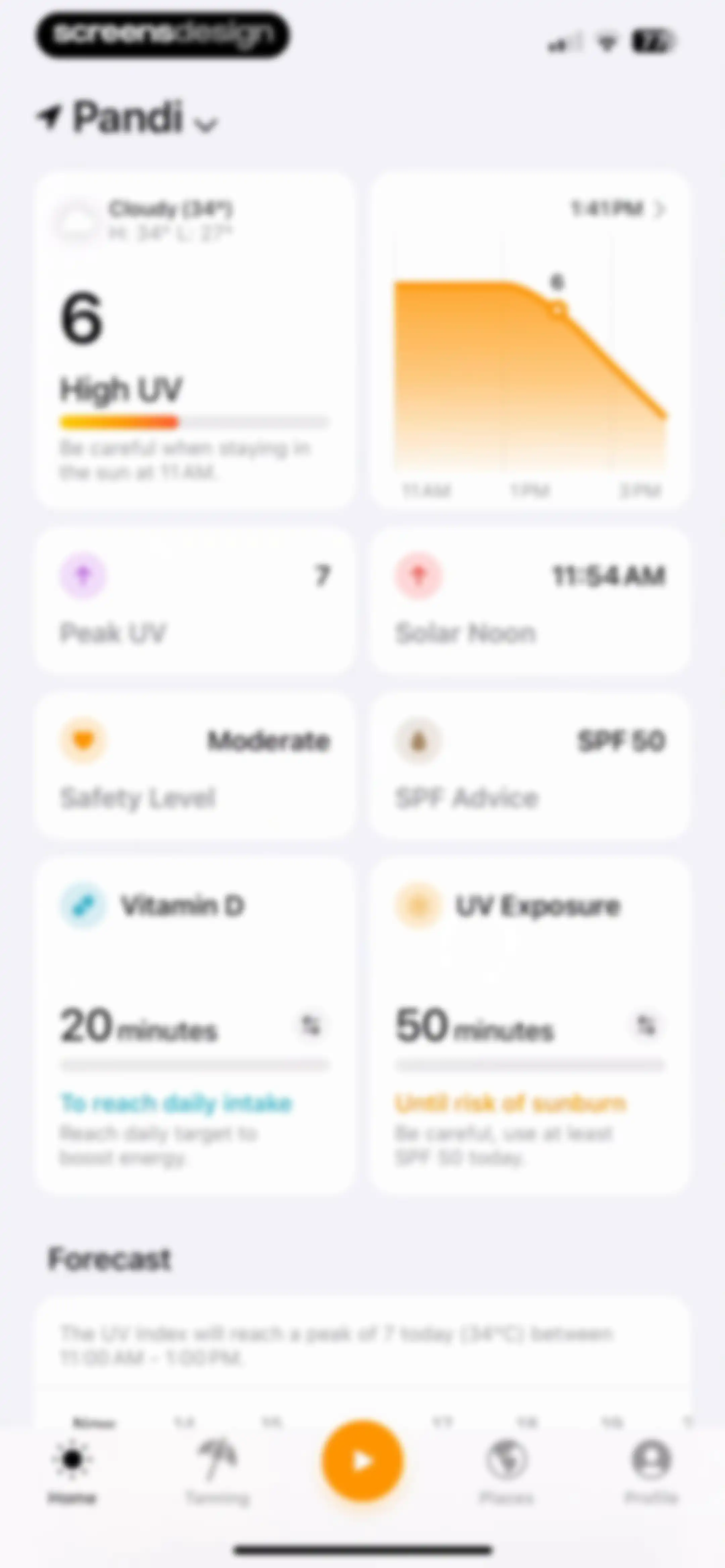 SunSafe: UV Index & Tanning screen 33