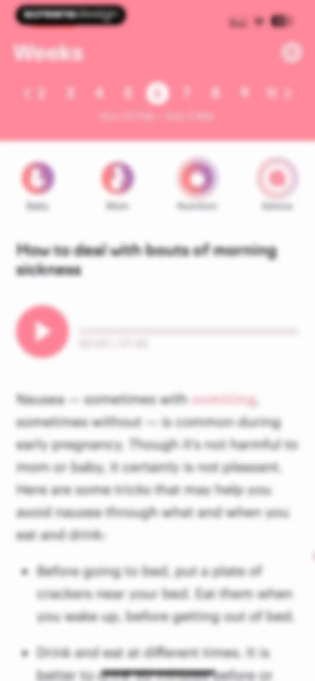 amma: Pregnancy & Baby Tracker screen 72