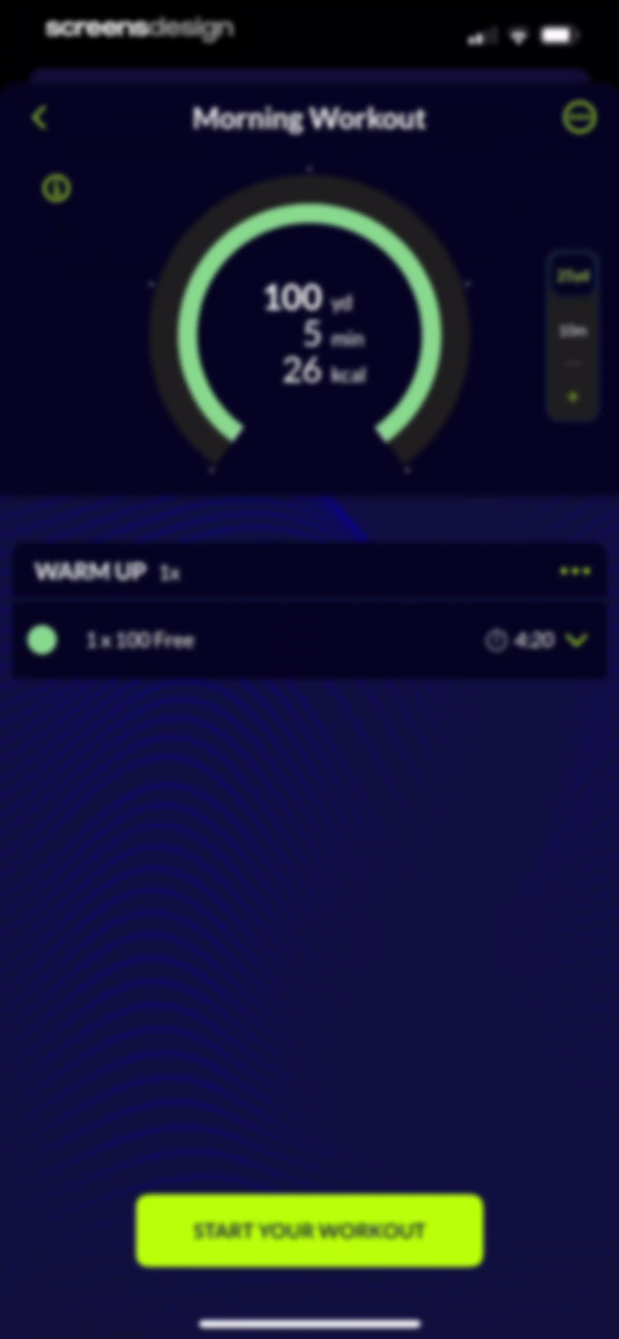 MySwimPro: #1 Swim Workout App screen 125