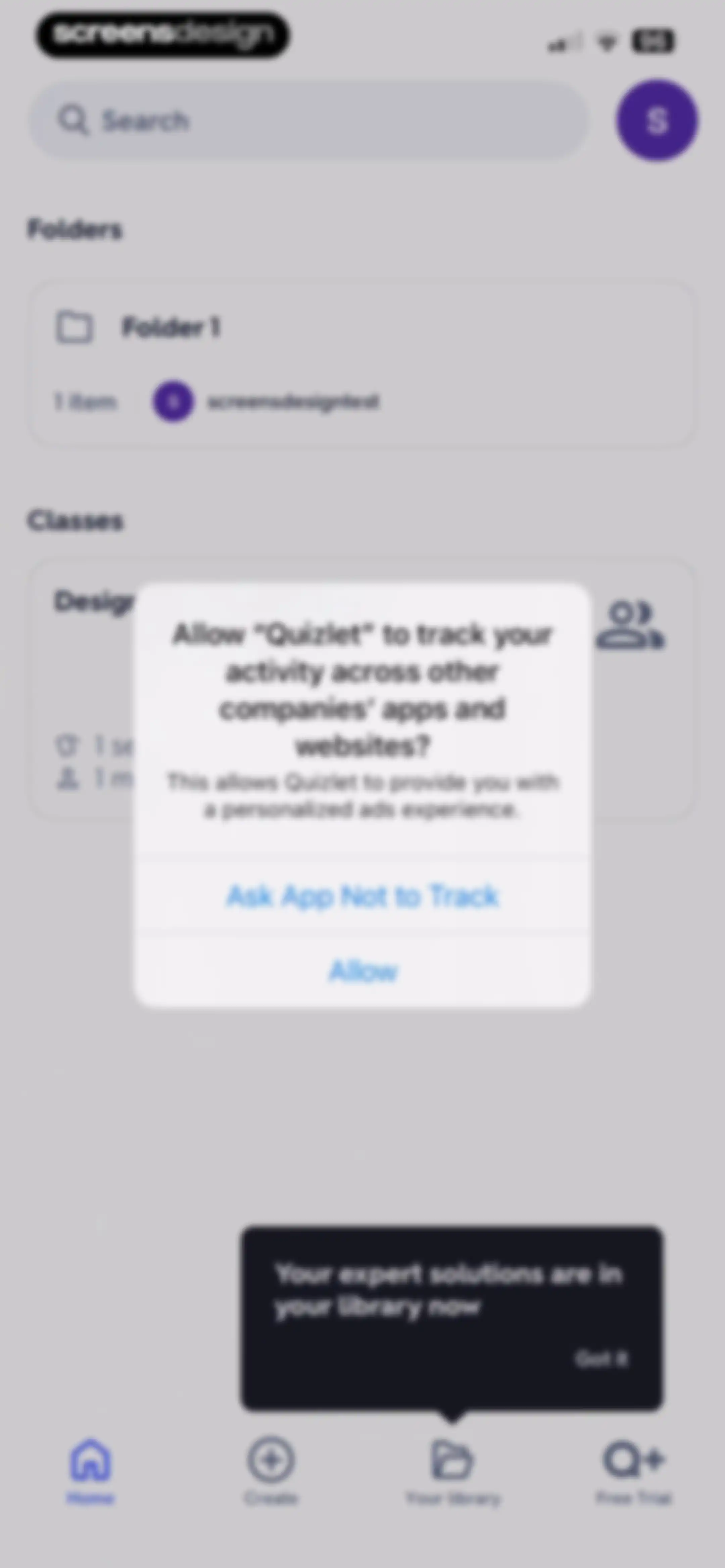 Quizlet: More than Flashcards screen 37
