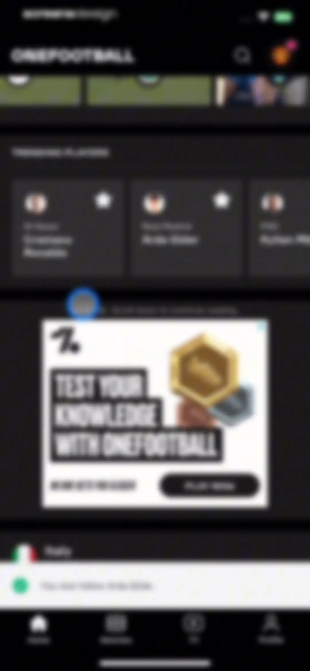 OneFootball Live Soccer scores screen 24