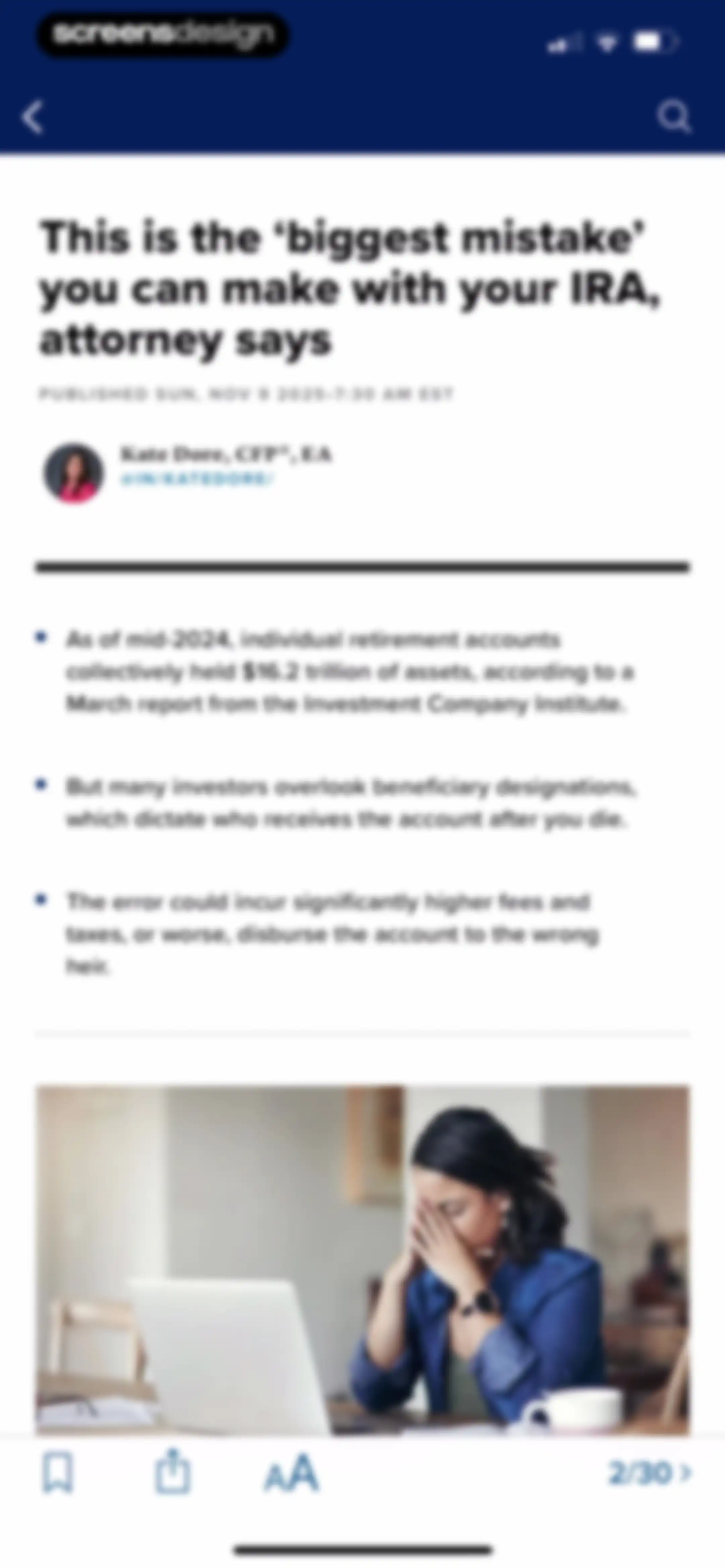 CNBC: Stock Market & Business screen 16