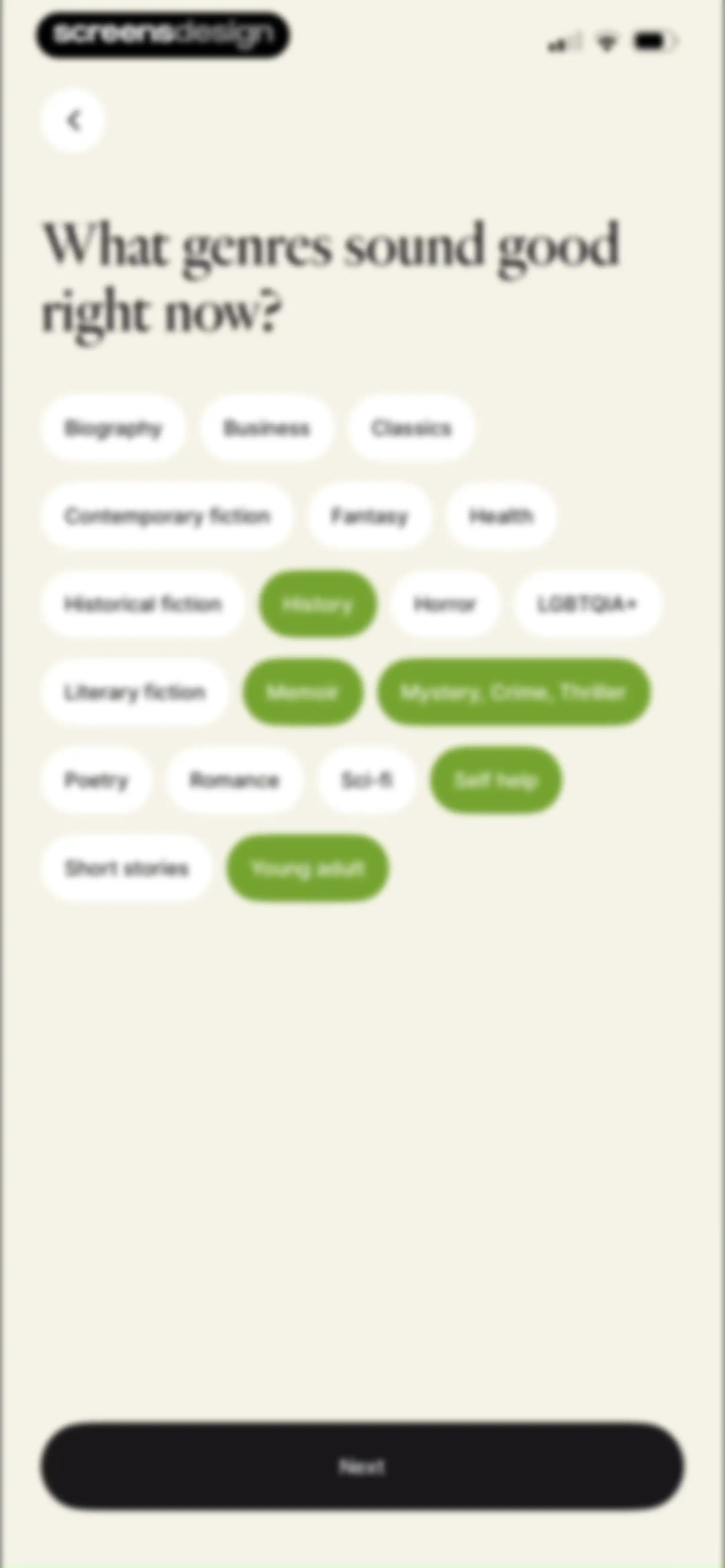 Fable: Track & Discuss Books screen 156