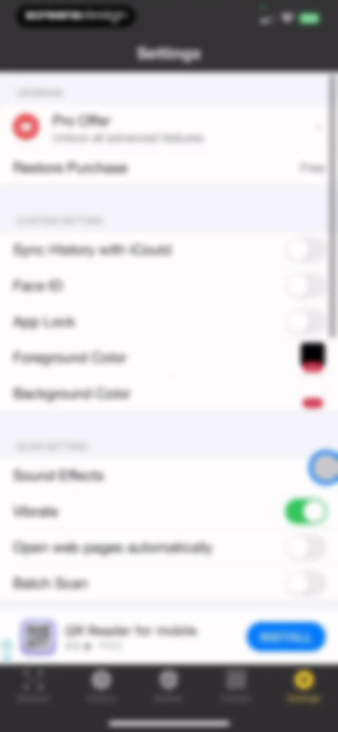 QR, Barcode Scanner for iPhone screen 34