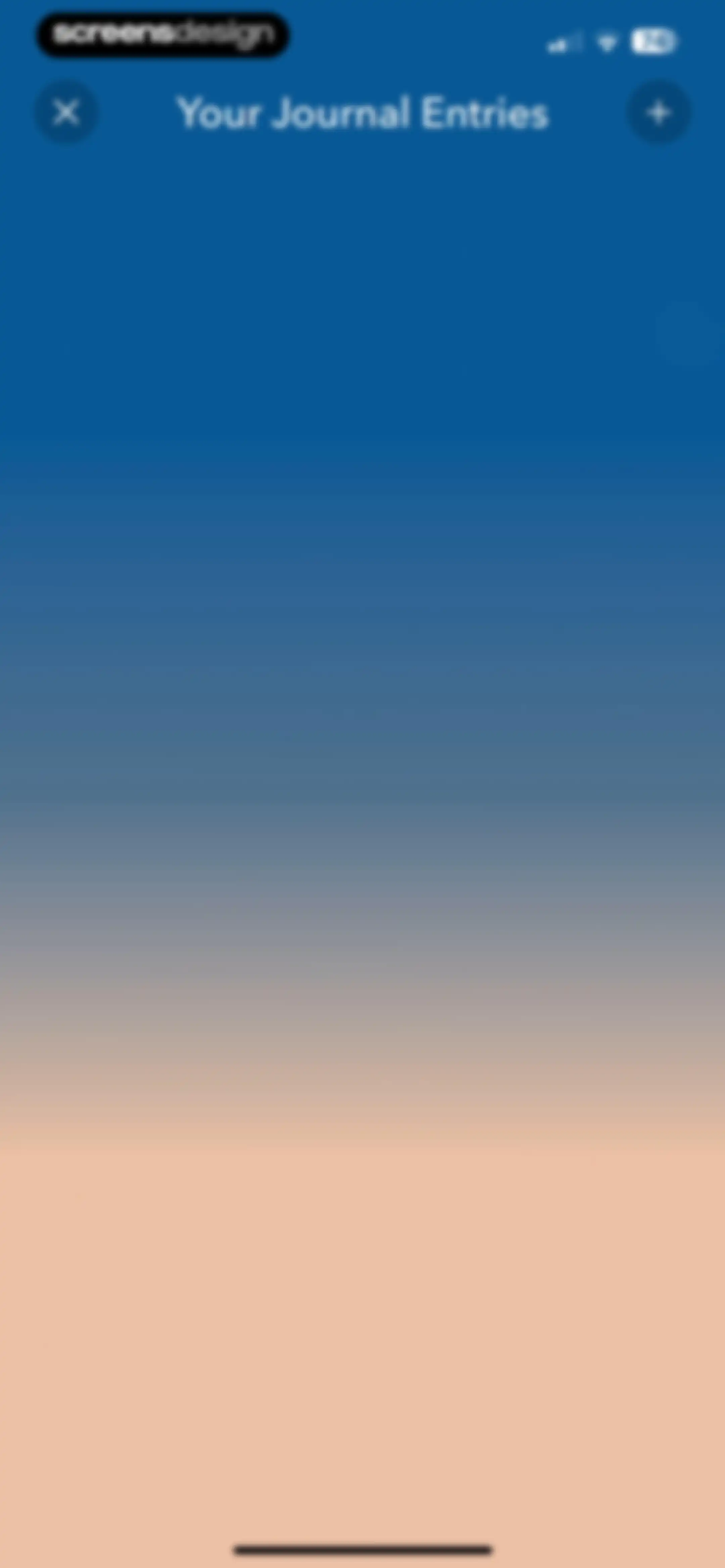 Calm screen 85