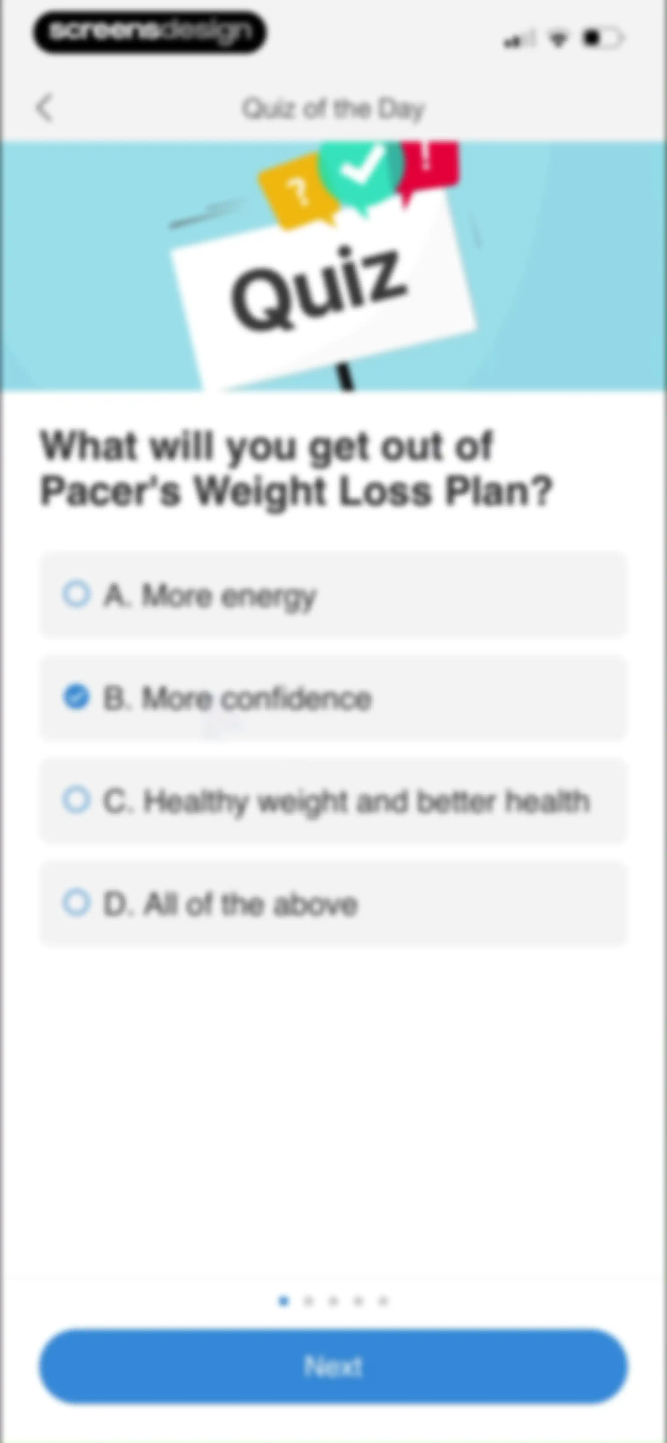 Pacer Pedometer Step Counter screen 77