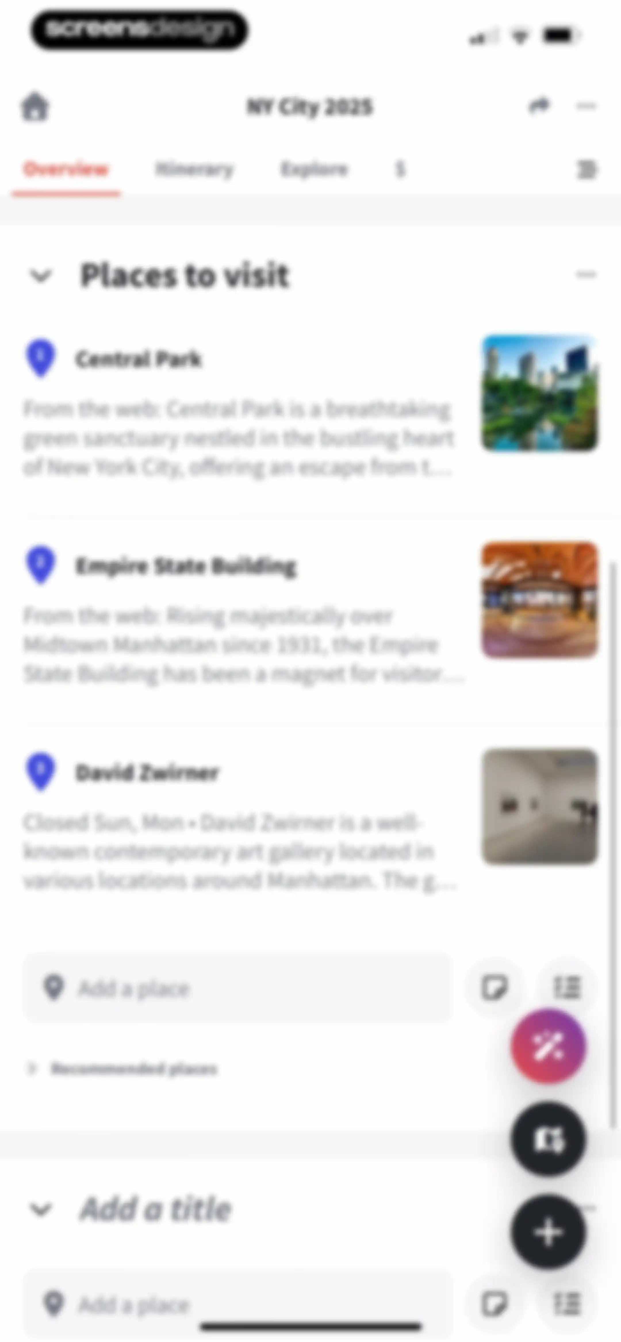 Wanderlog - Travel Planner screen 113