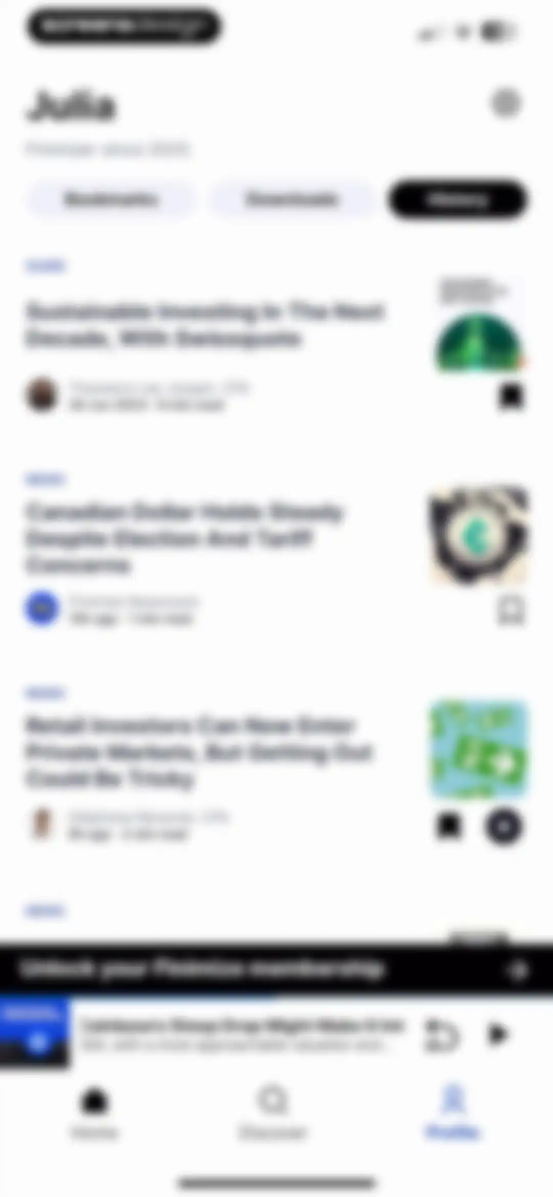 Finimize: Investing Insights screen 56