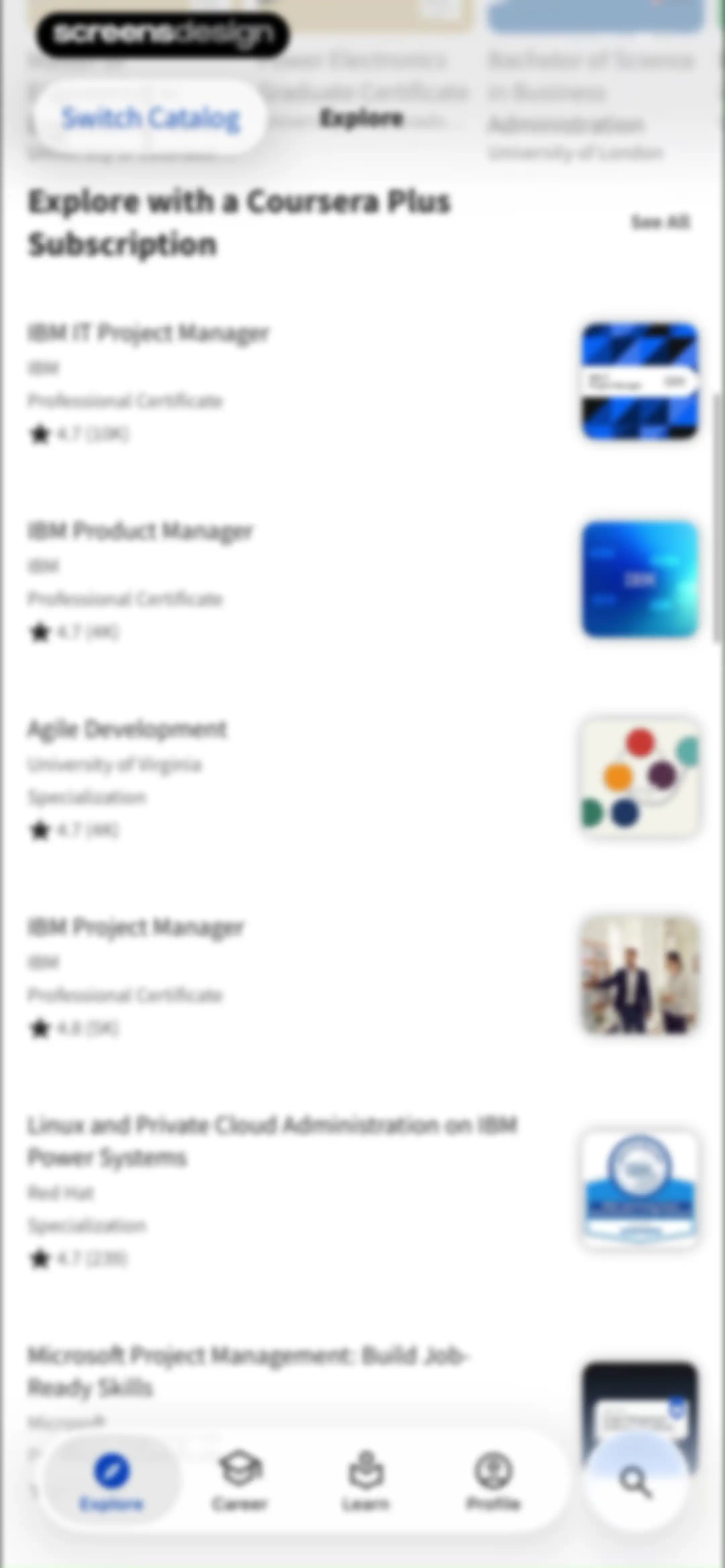 Coursera: Grow your career screen 64