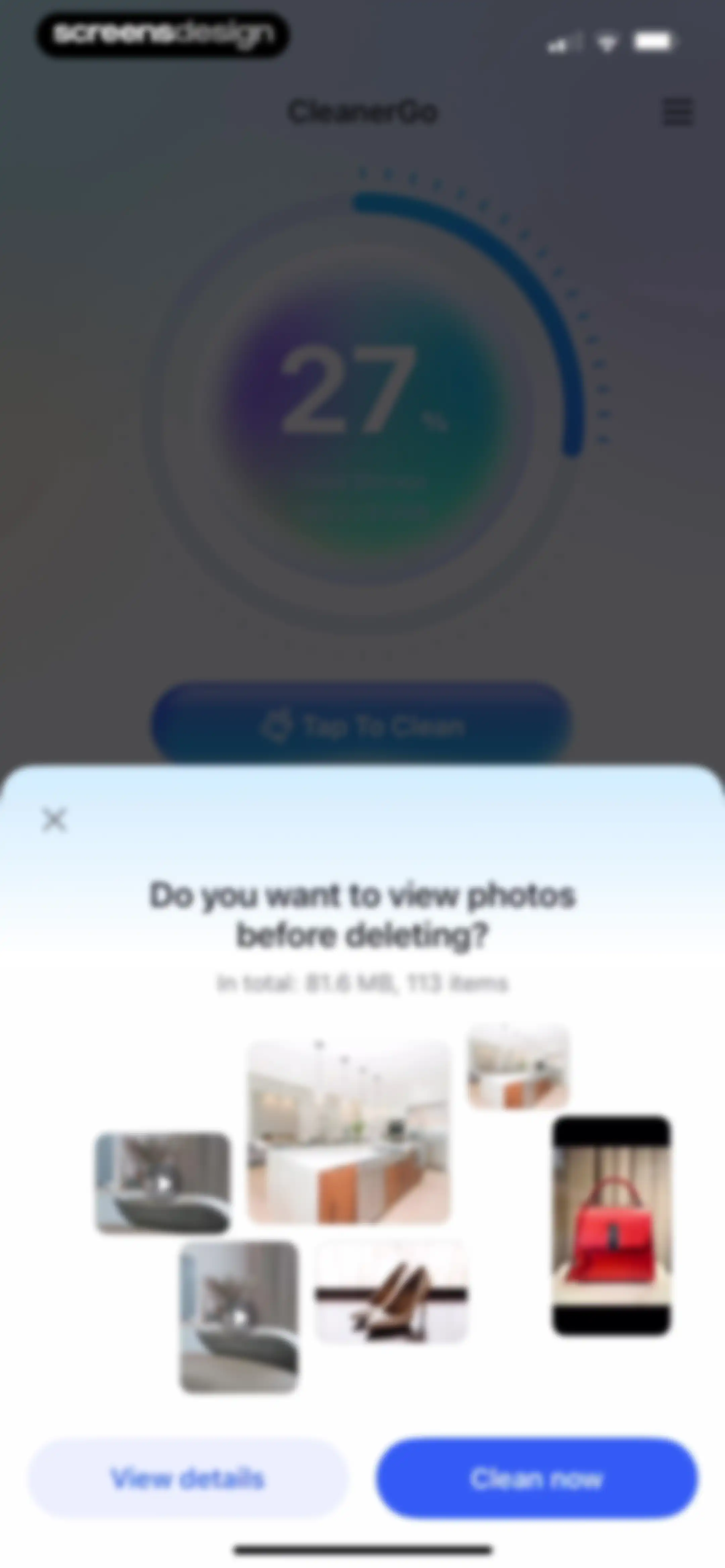 CleanerGo: Free up space screen 17