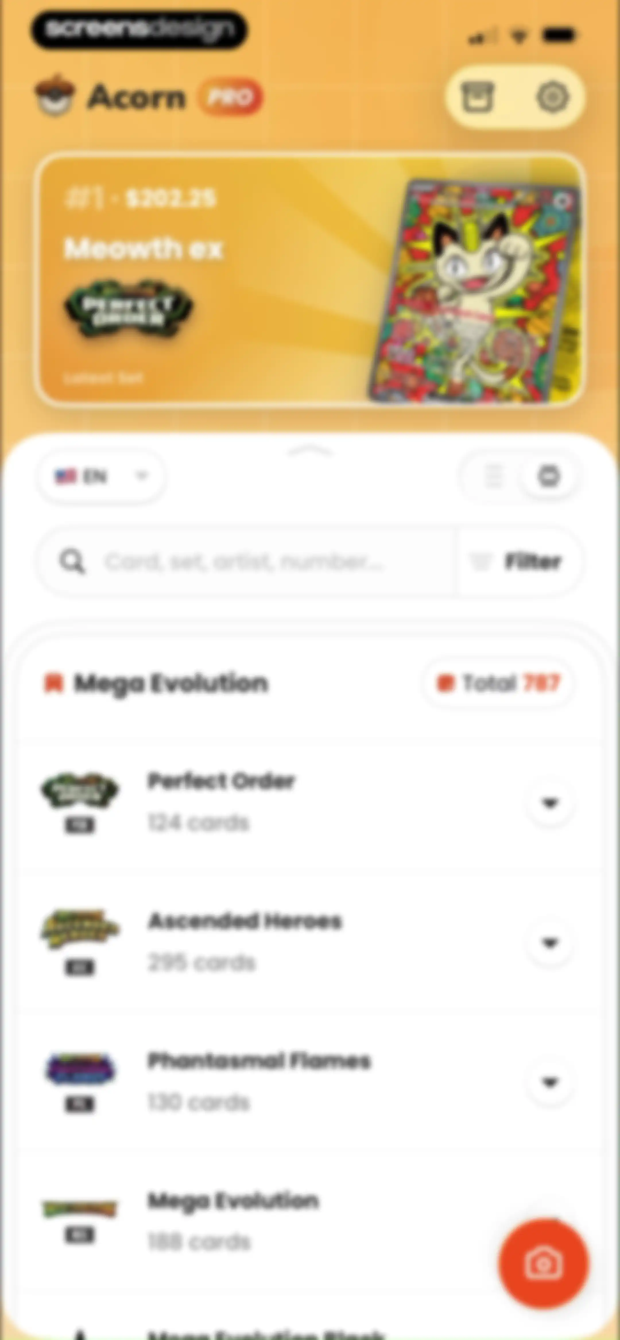 Acorn TCG ‒ Card Scanner App screen 35