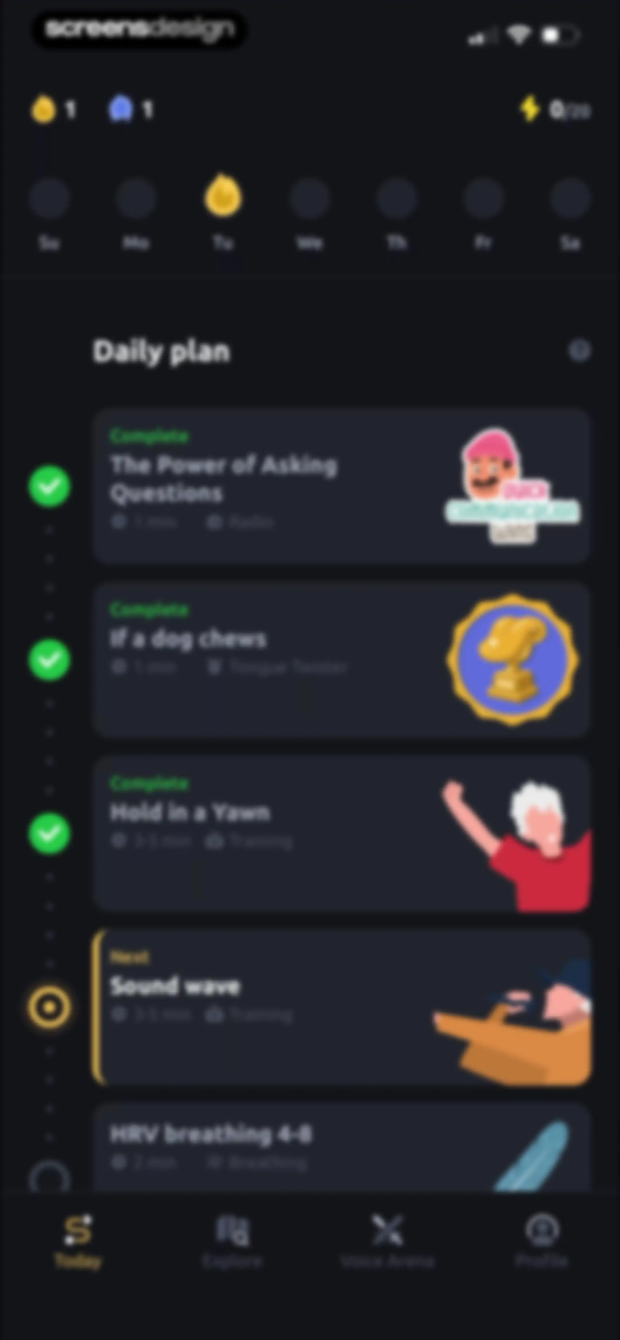 Vocal Image: AI Speaking Coach screen 117
