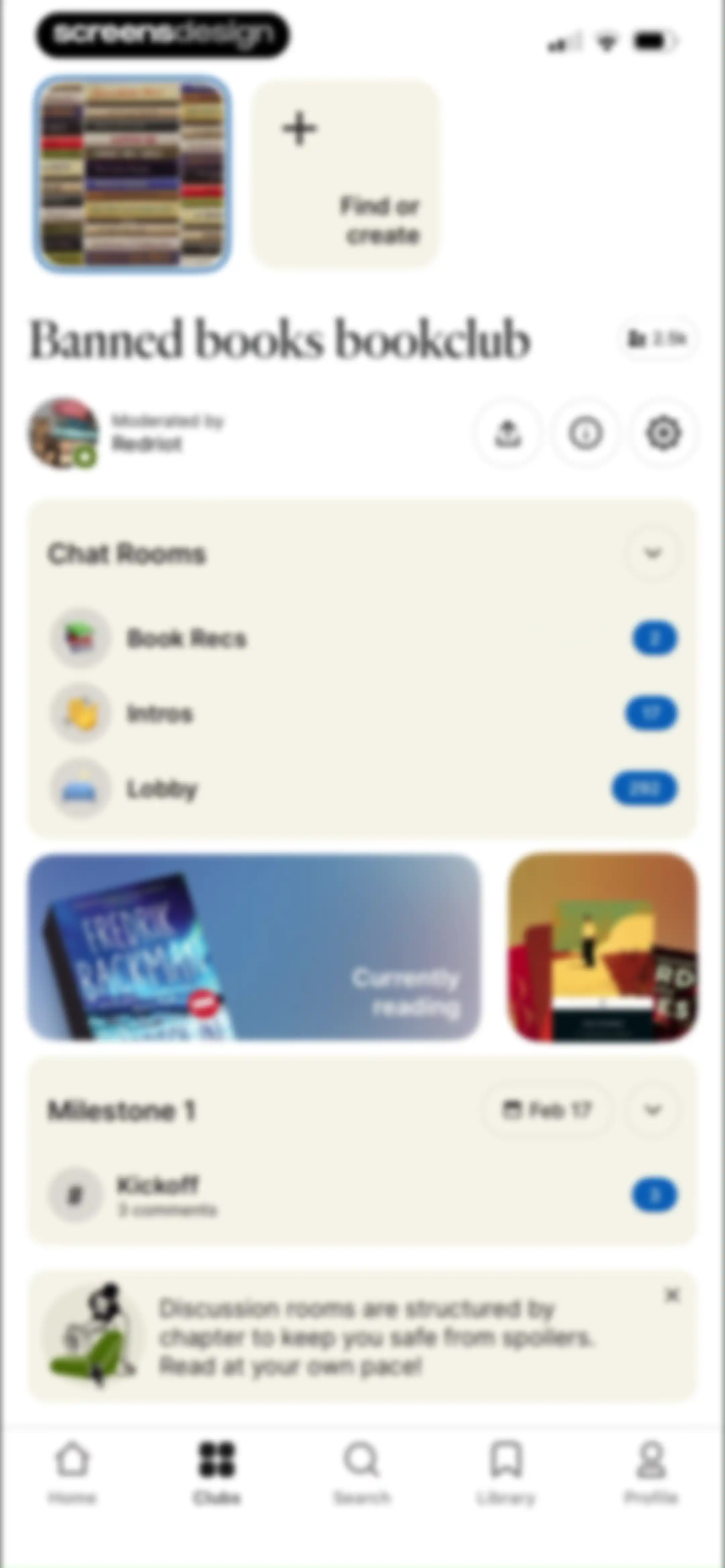 Fable: Track & Discuss Books screen 118