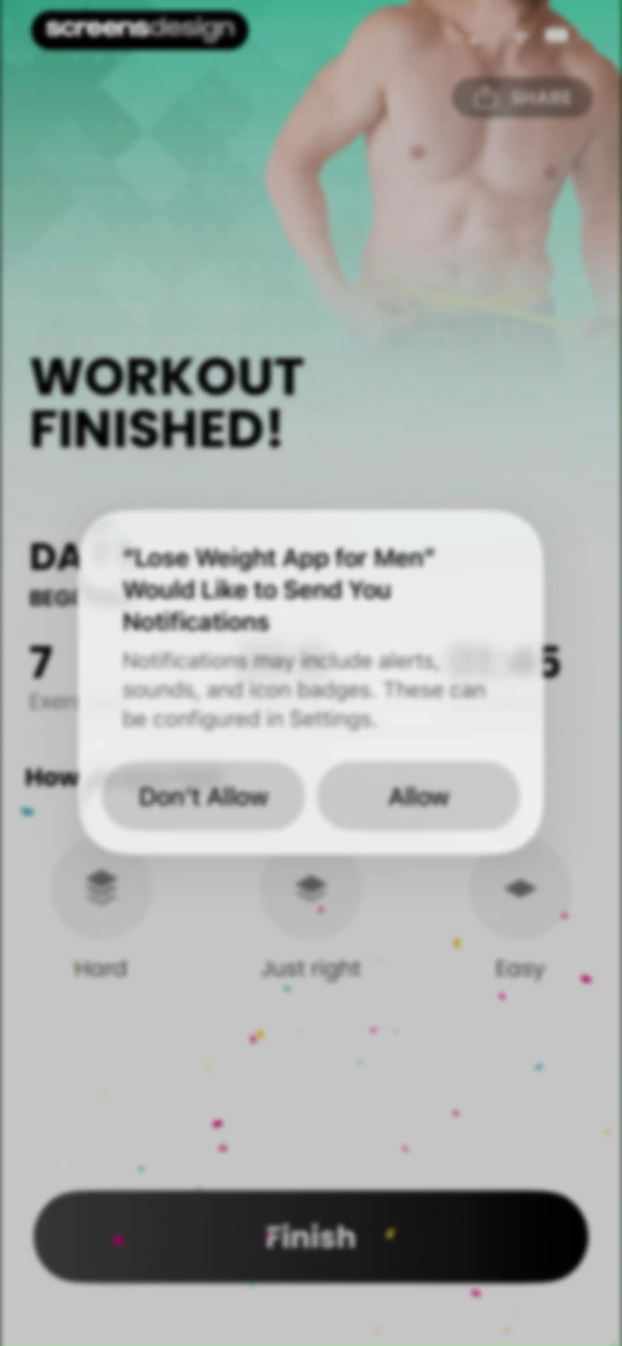 Lose Weight for Men at Home screen 90