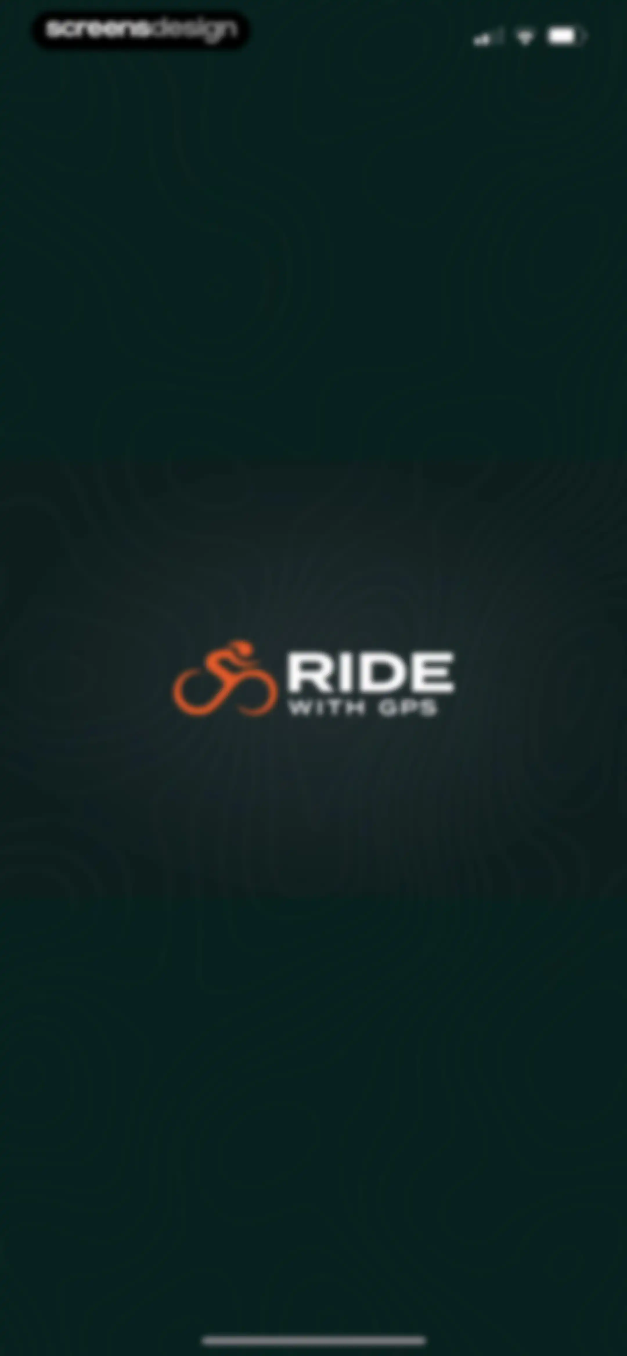 Ride with GPS: Bike Navigation screen 1