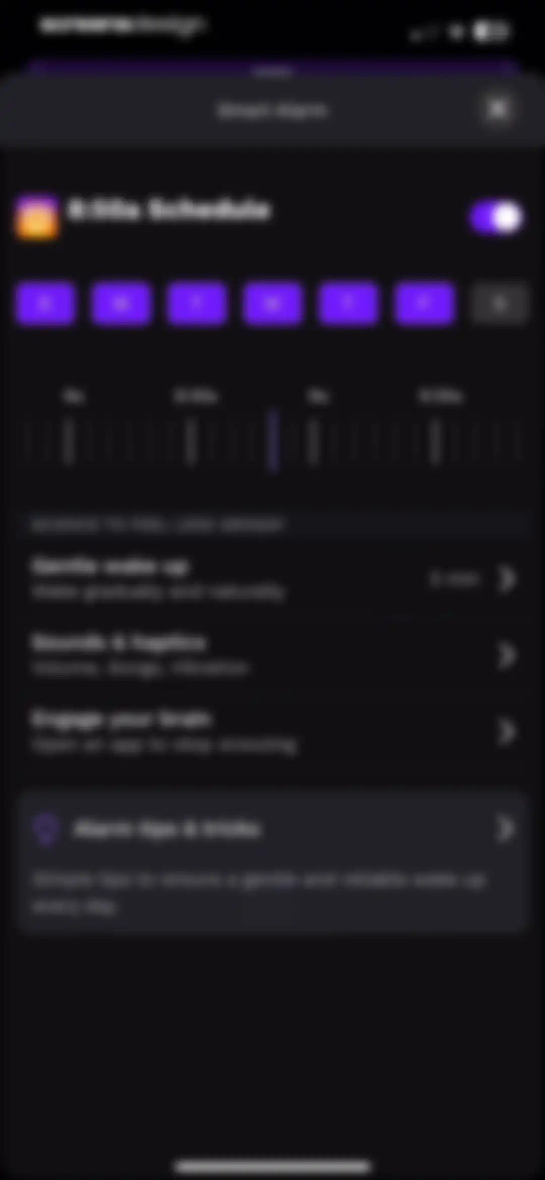 RISE: Sleep Tracker screen 105