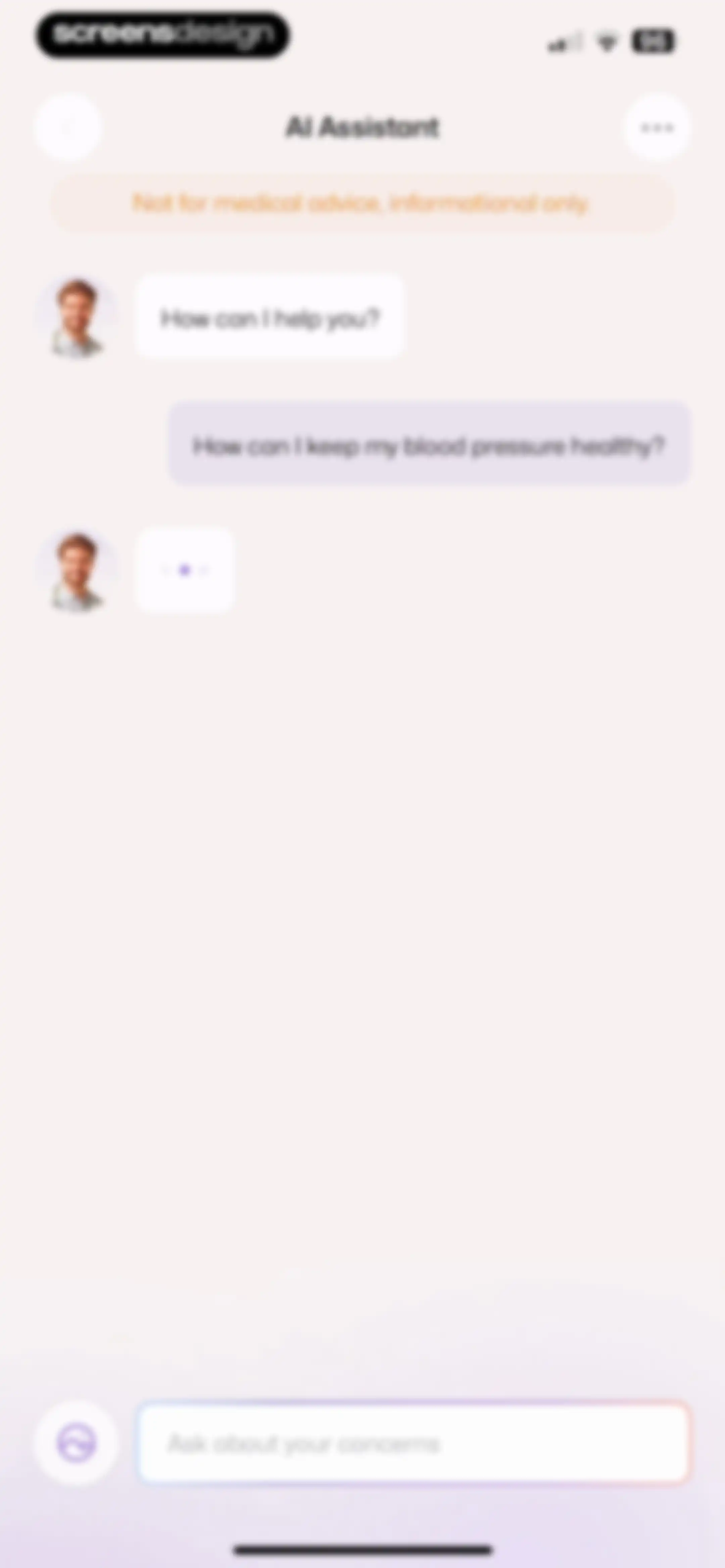 Well AI: Improve Well-being screen 118
