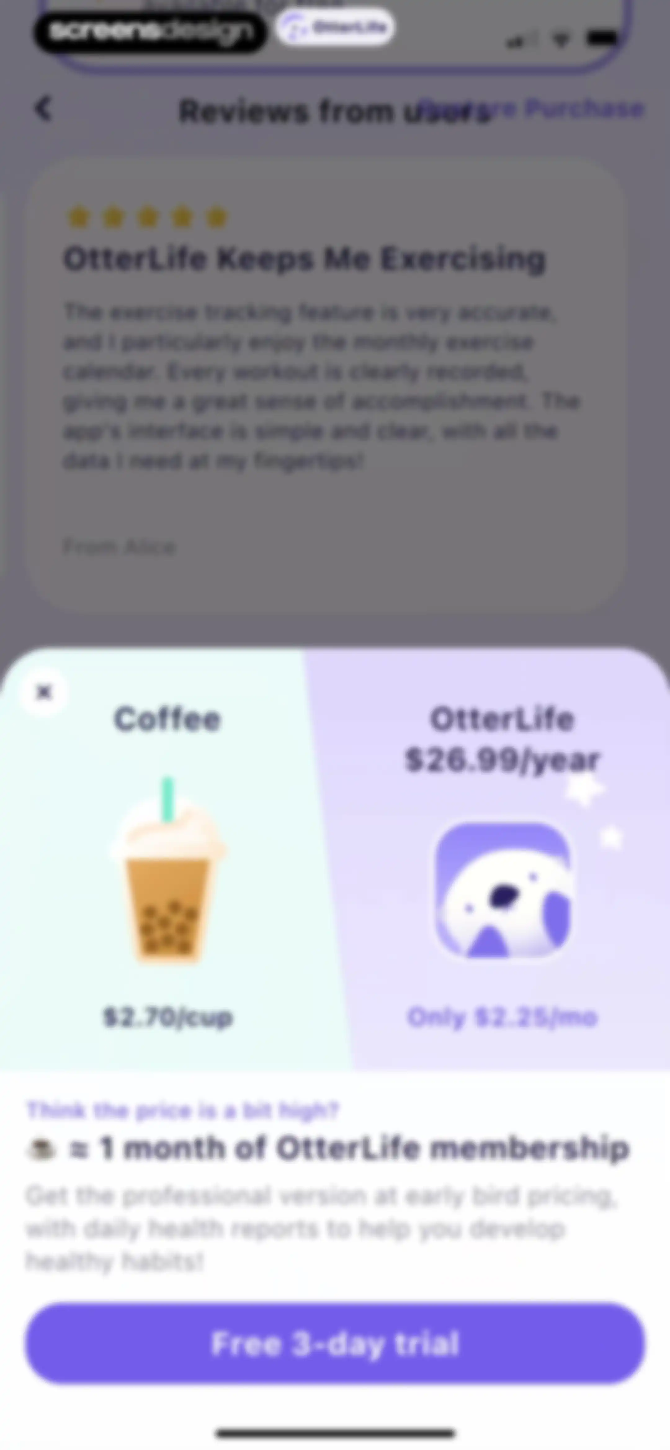 OtterLife: AI Health Tracker screen 41