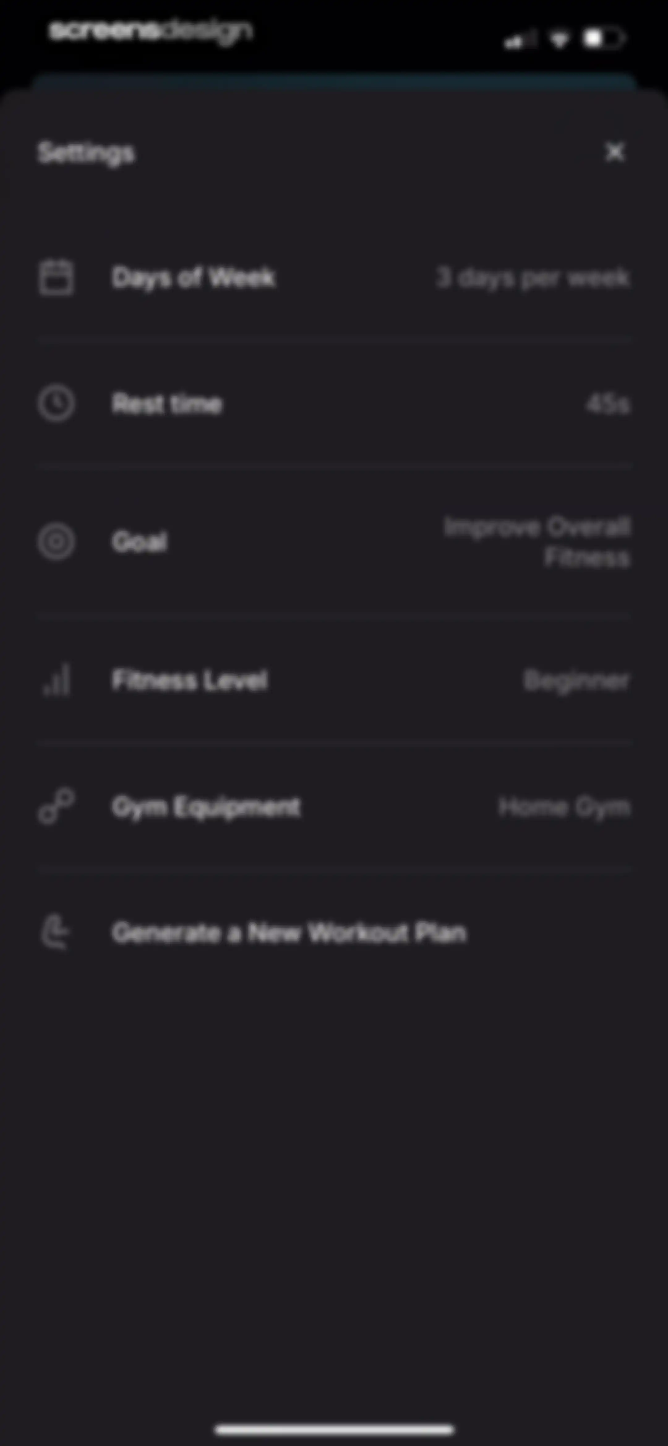 Befit: Gym & Home Workout Plan screen 63