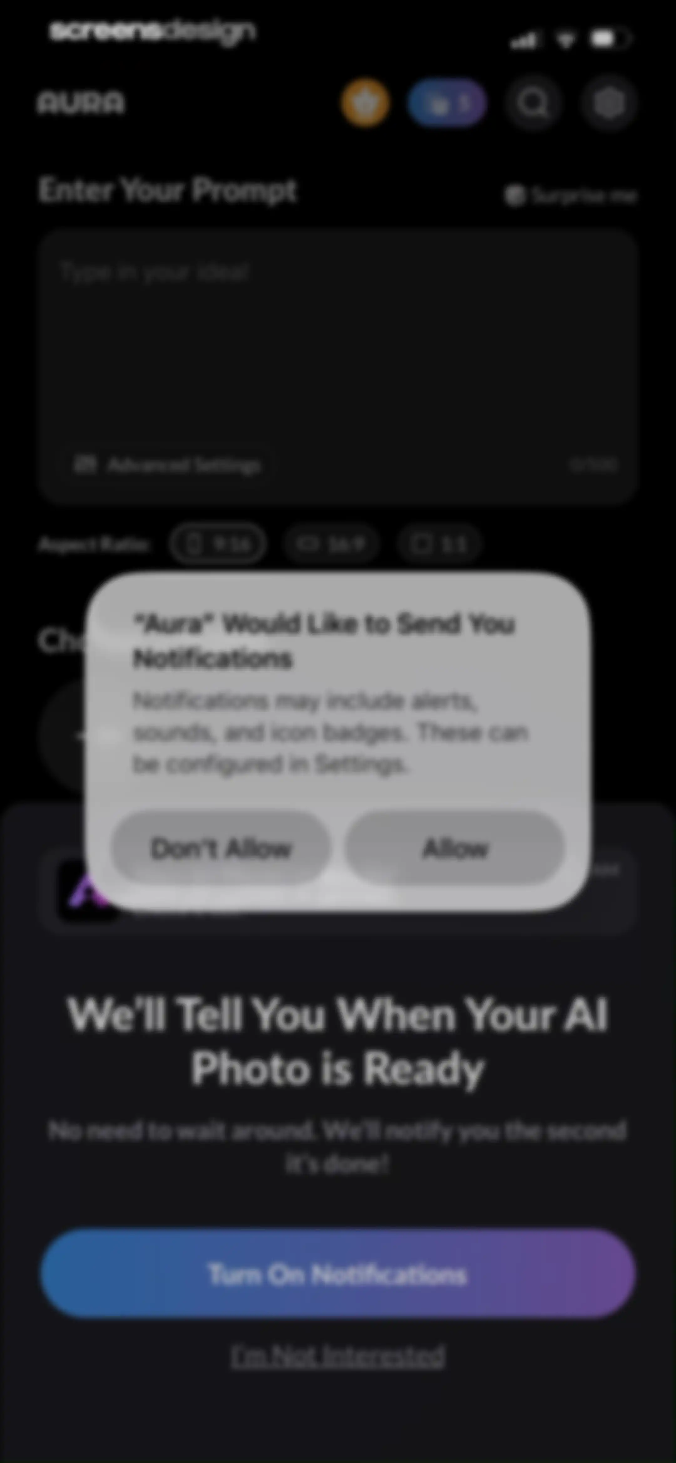AI Photo Video Generator: AURA screen 59