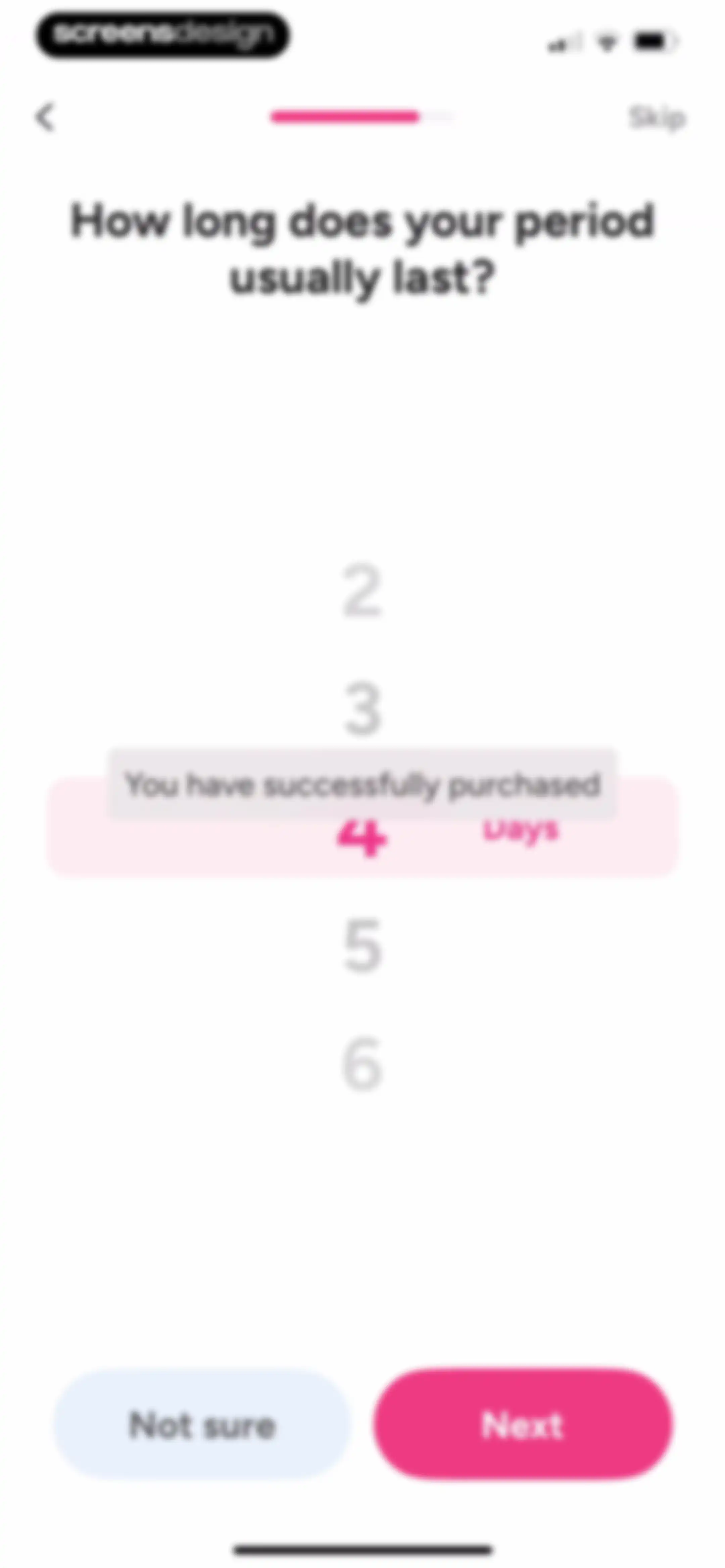 Period Tracker Period Calendar screen 33