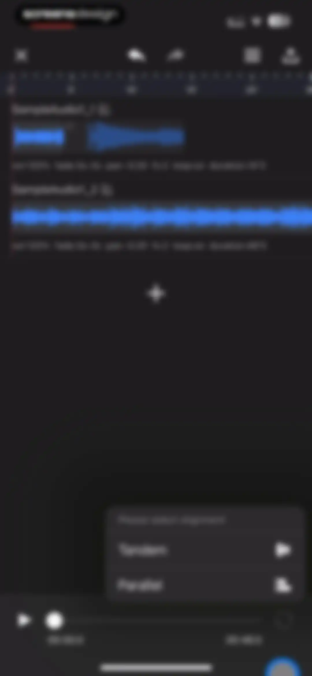 Audio Editor - Music editor screen 26
