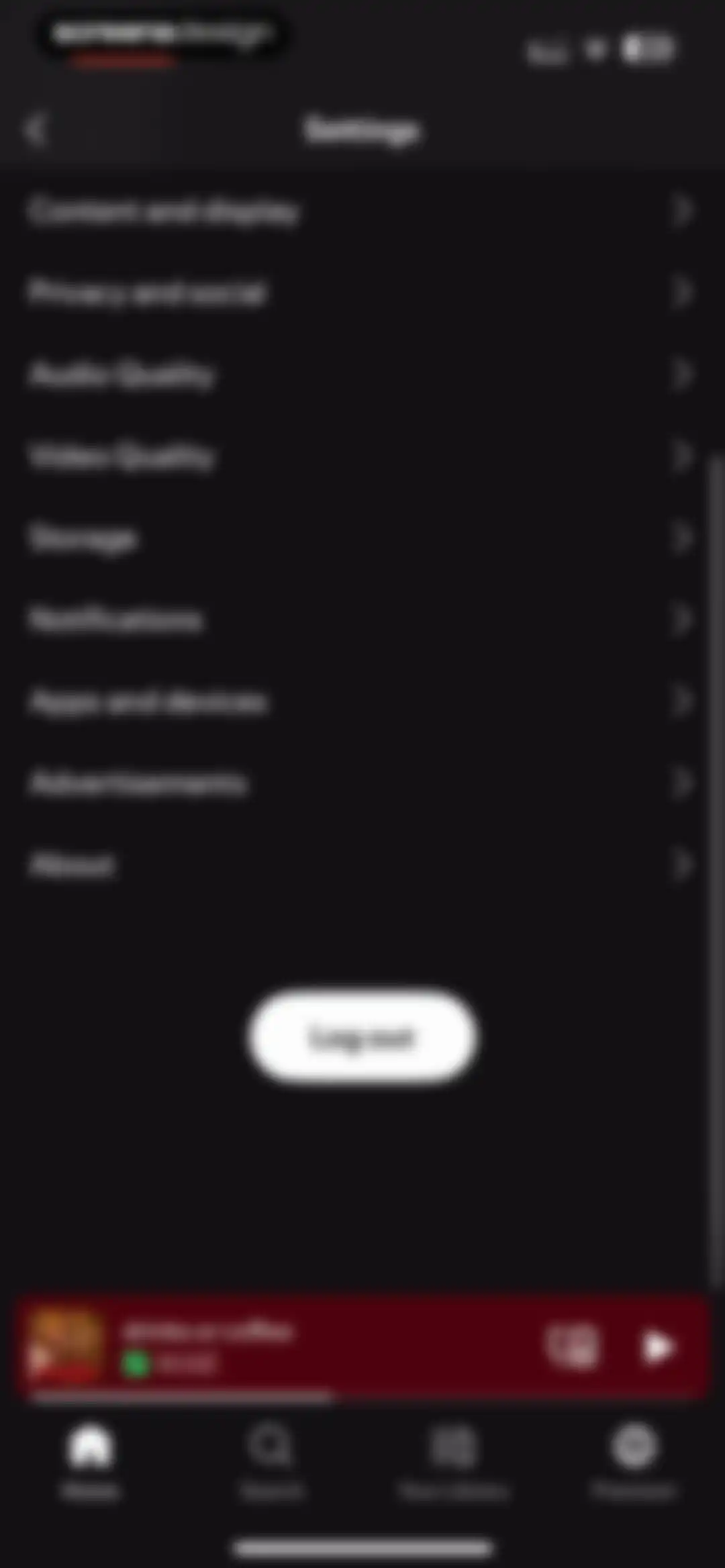 Spotify: Music and Podcasts screen 164