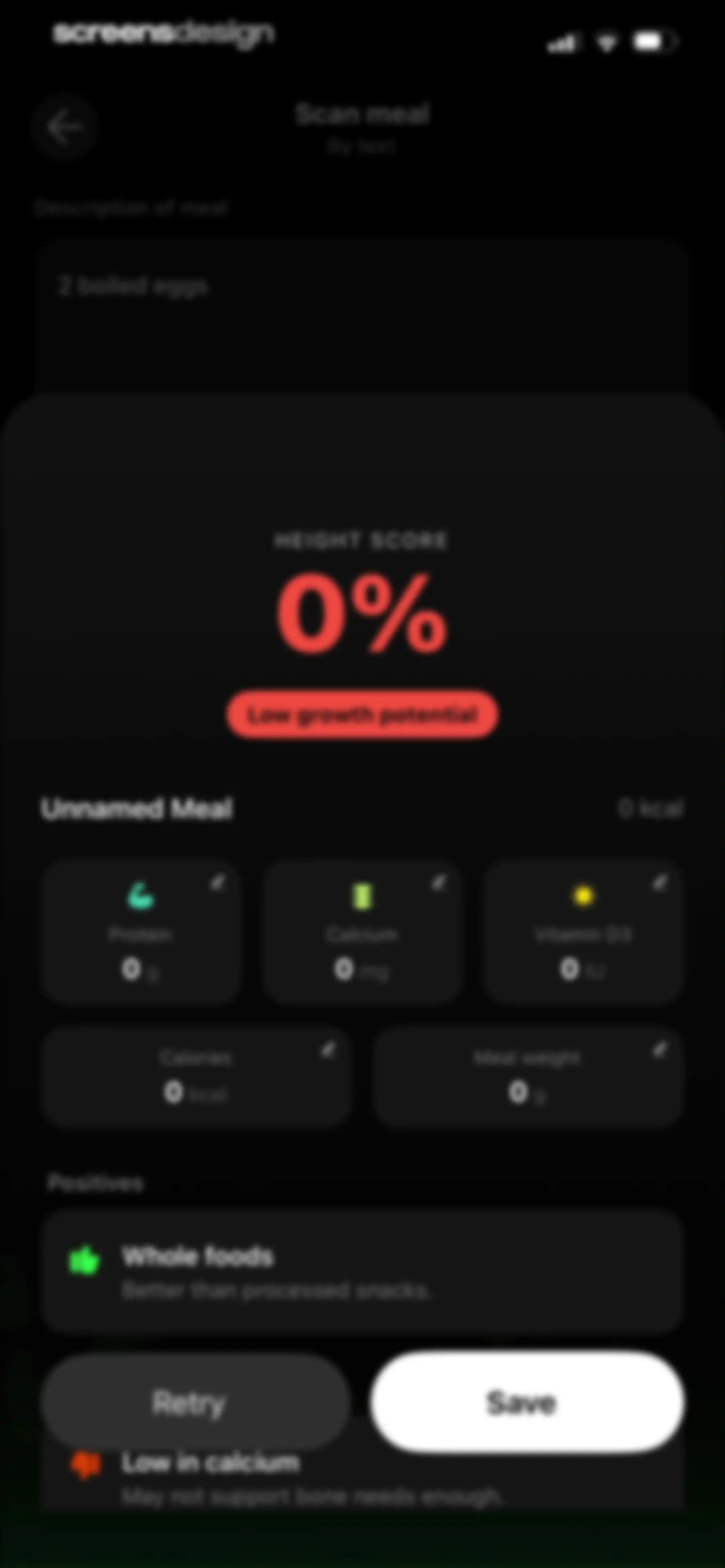 GoTall - Height Predictor screen 100