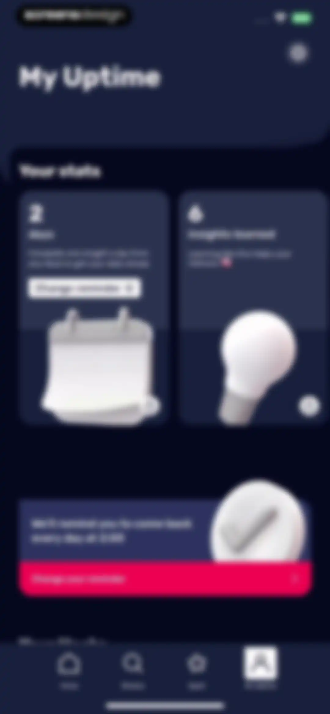 Uptime: Get smarter, stand out screen 115