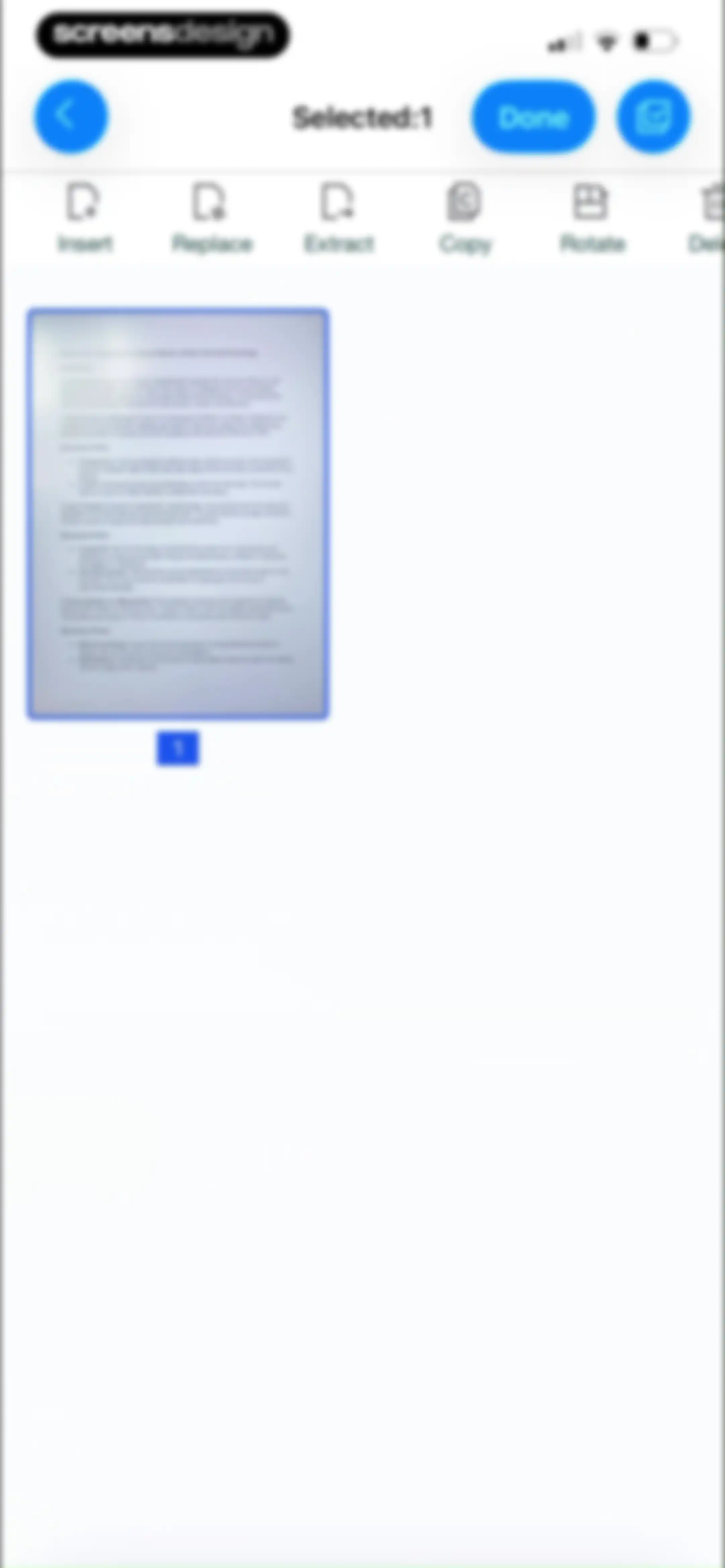 PDF Editor: Read, Scan & Sign screen 103