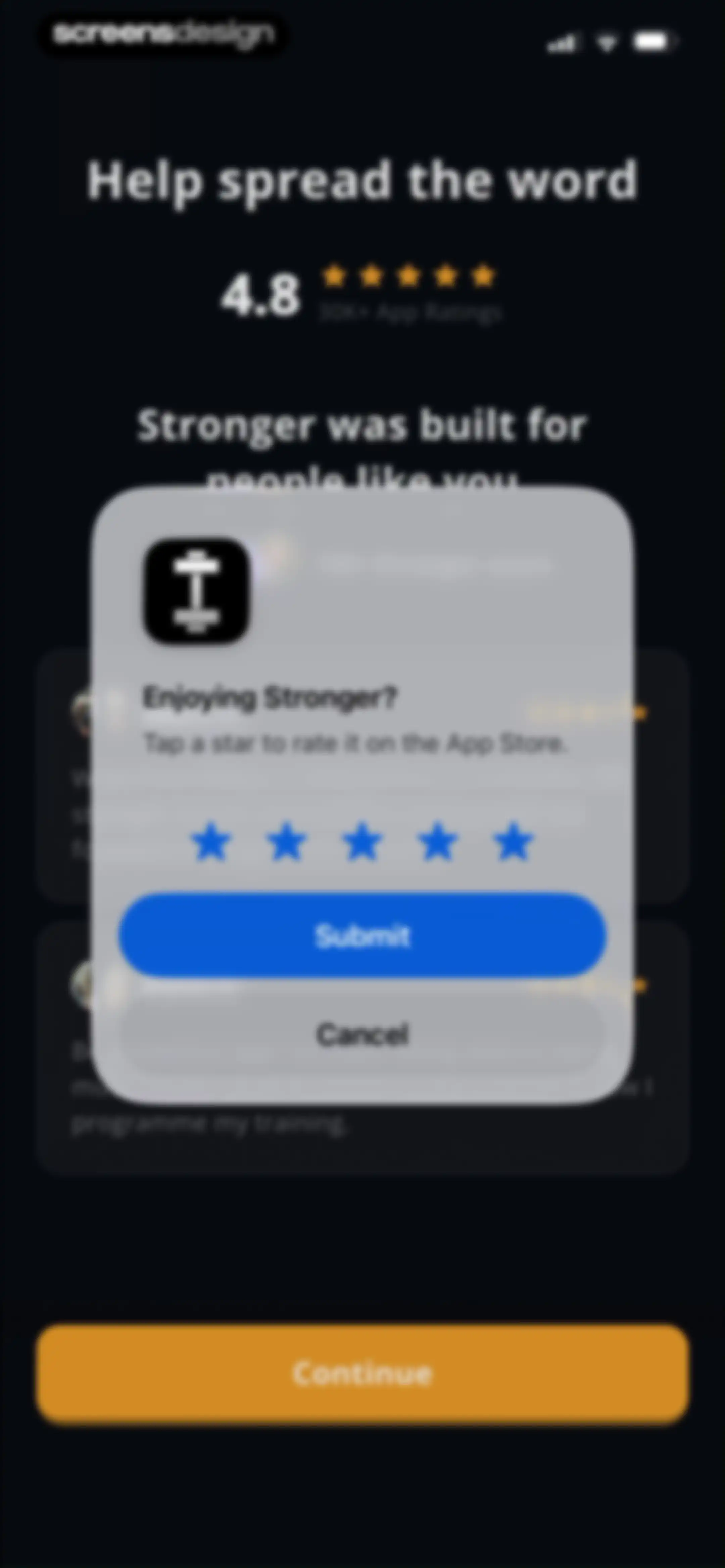 Stronger - Gym Workout Planner screen 15