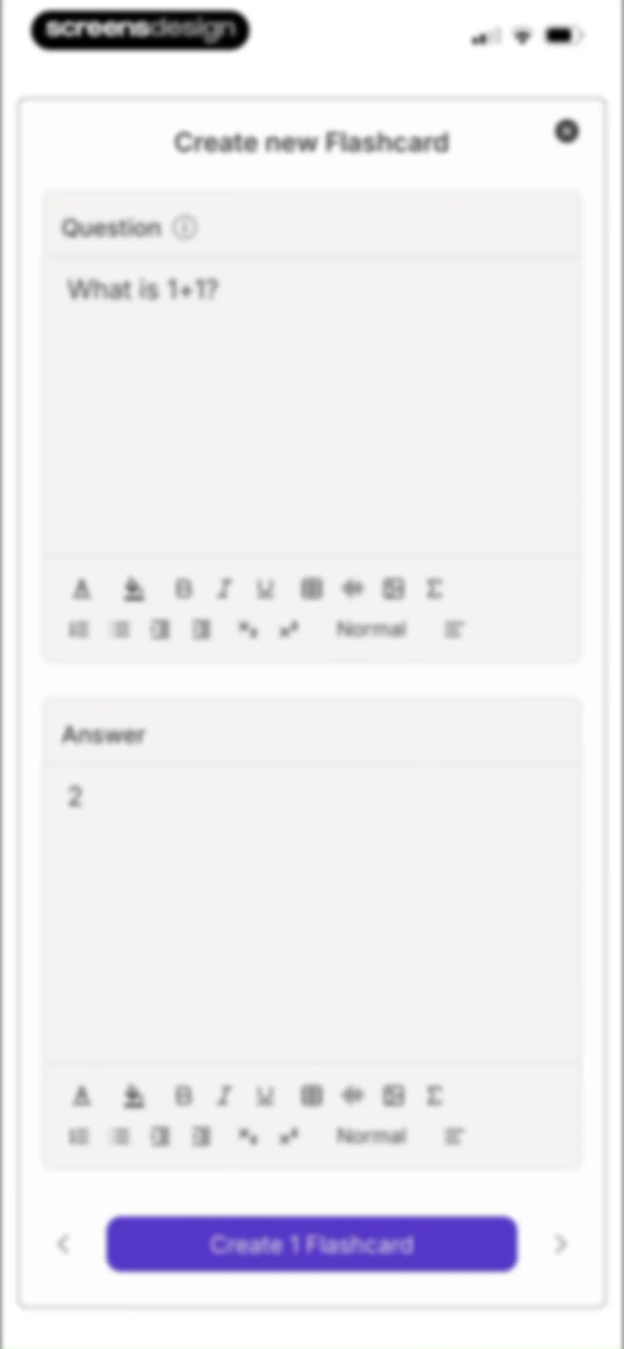 Retain Cards: AI Flashcards screen 40