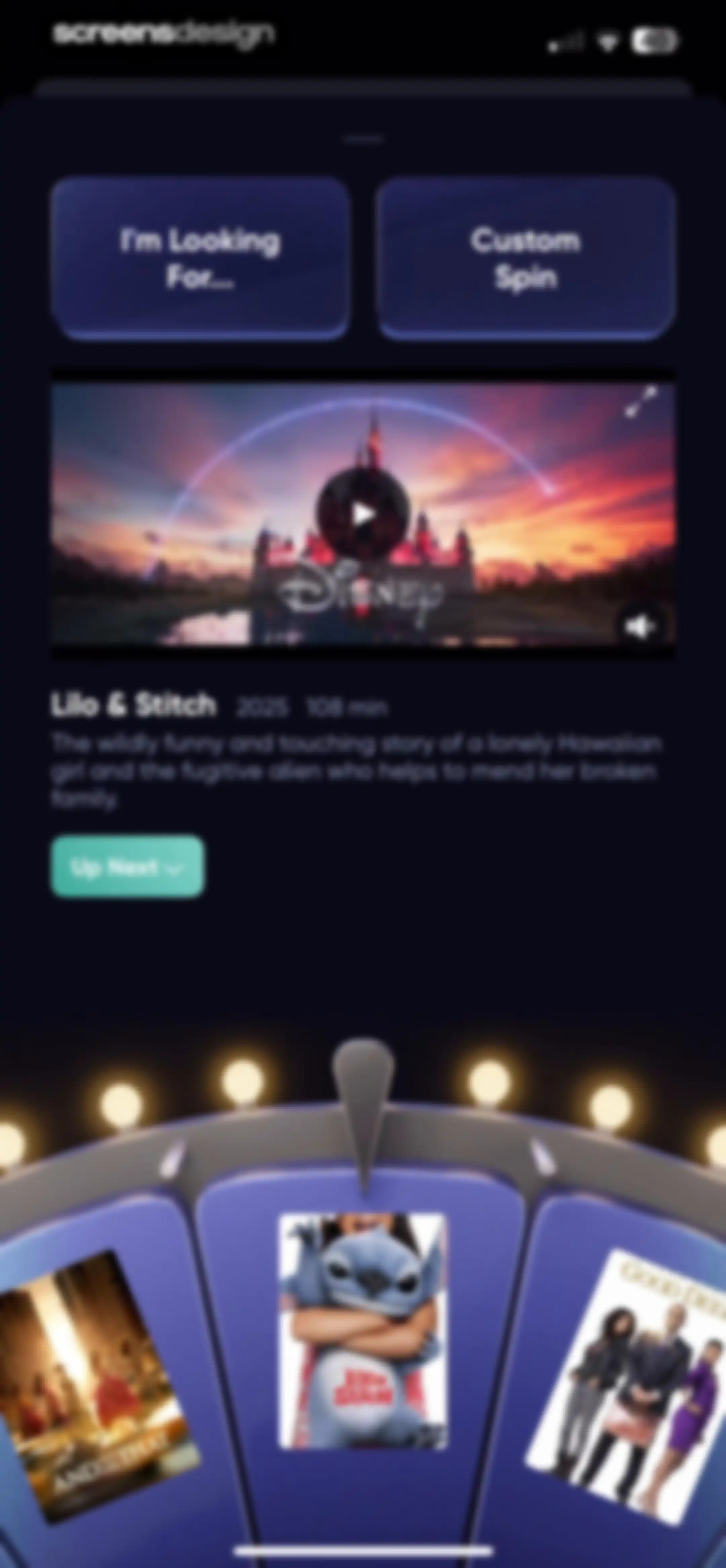 Queue - Find Movies & Shows screen 100