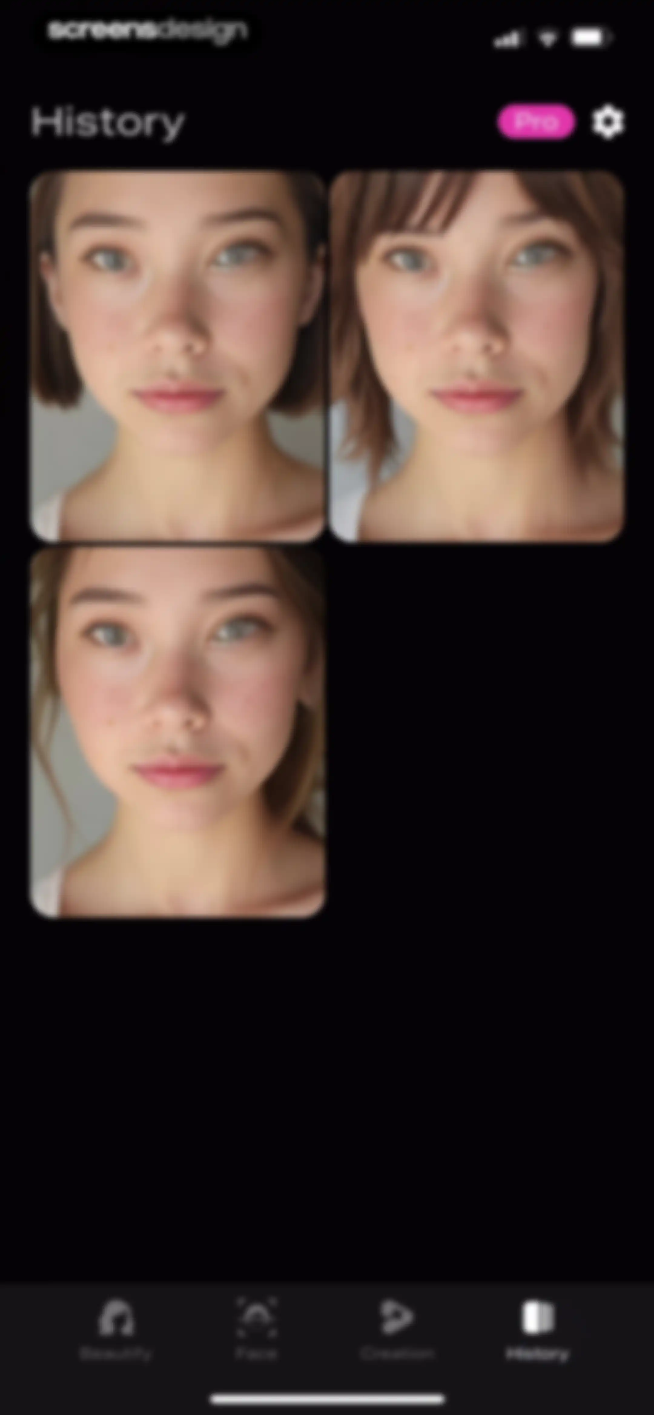 Beautify - Hairstyle Try On screen 103