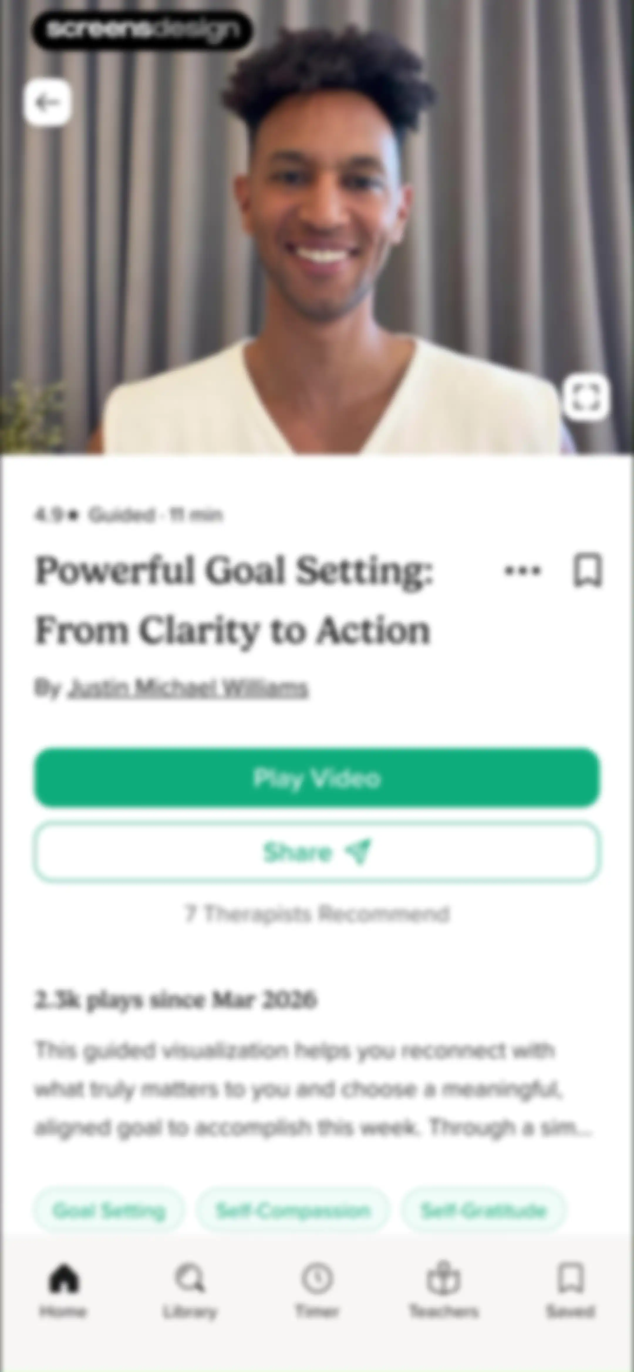 Insight Timer: Meditate, Sleep screen 105