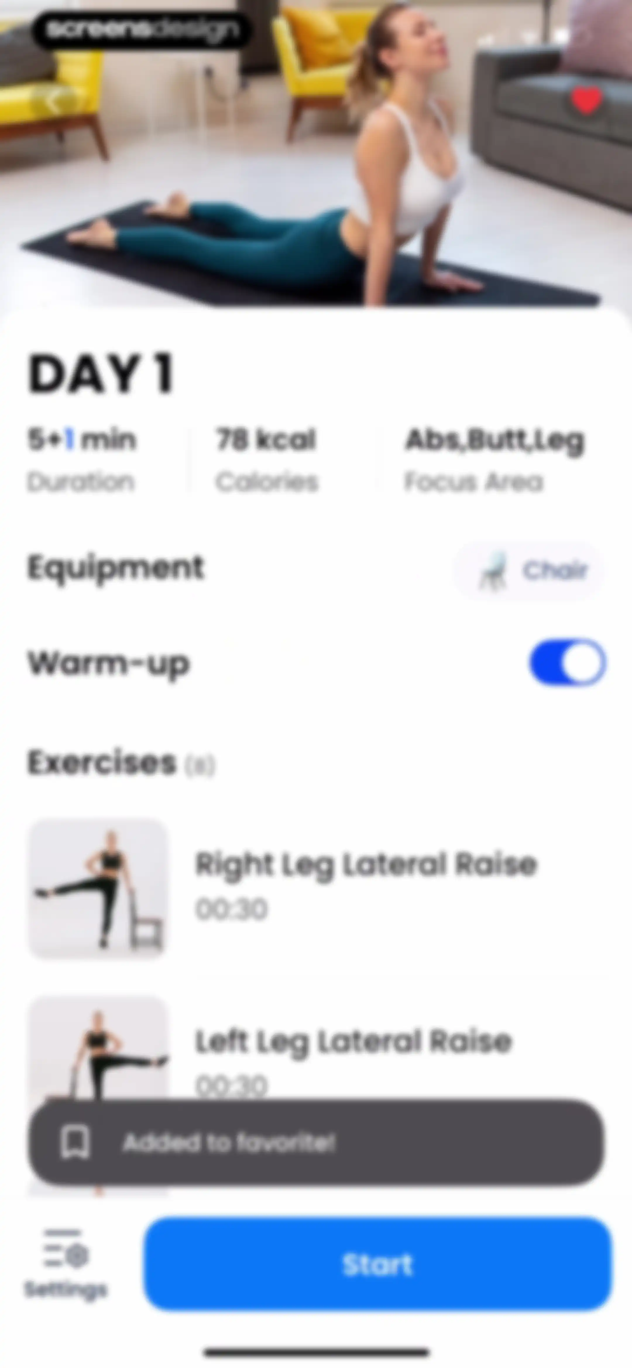 Home Workout - No Equipments screen 269