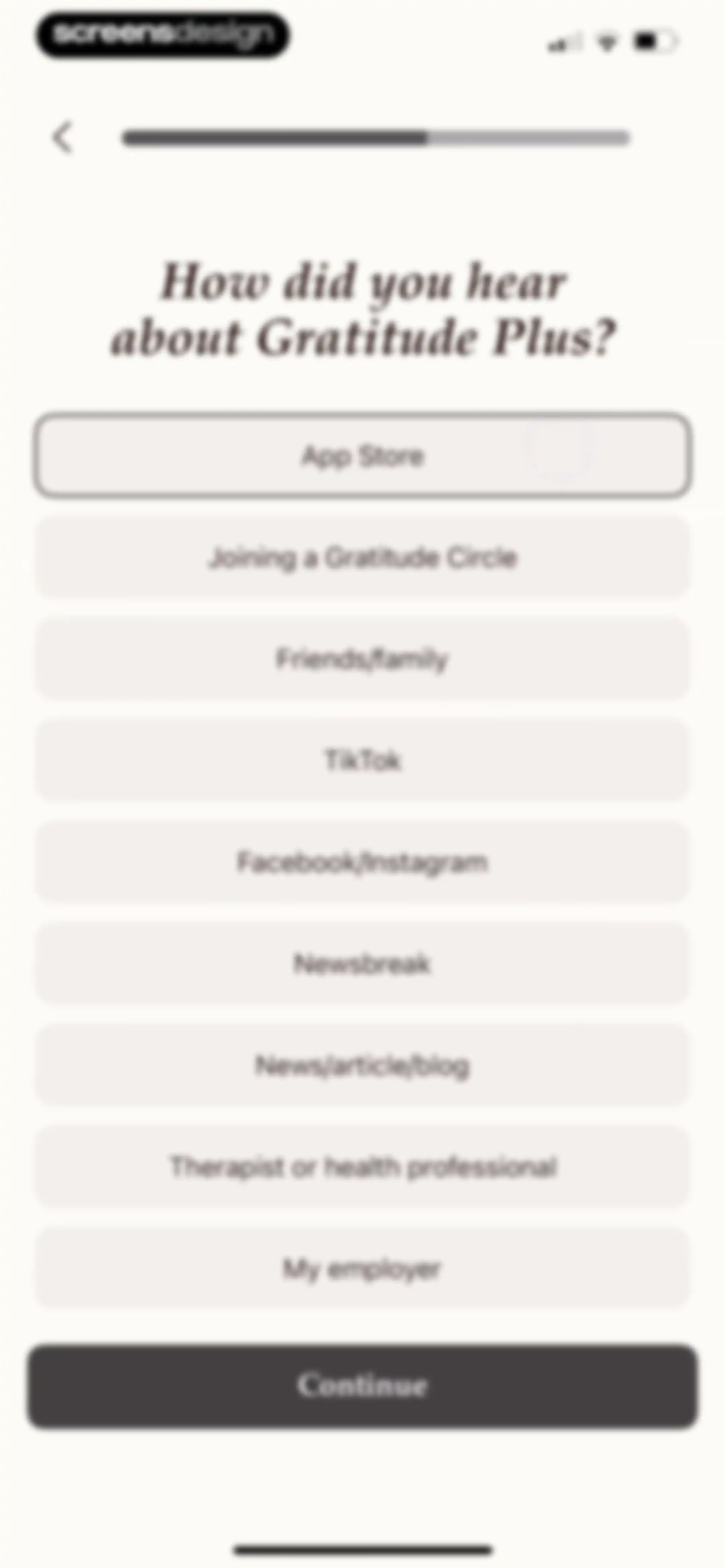 Gratitude Plus – Journal screen 7